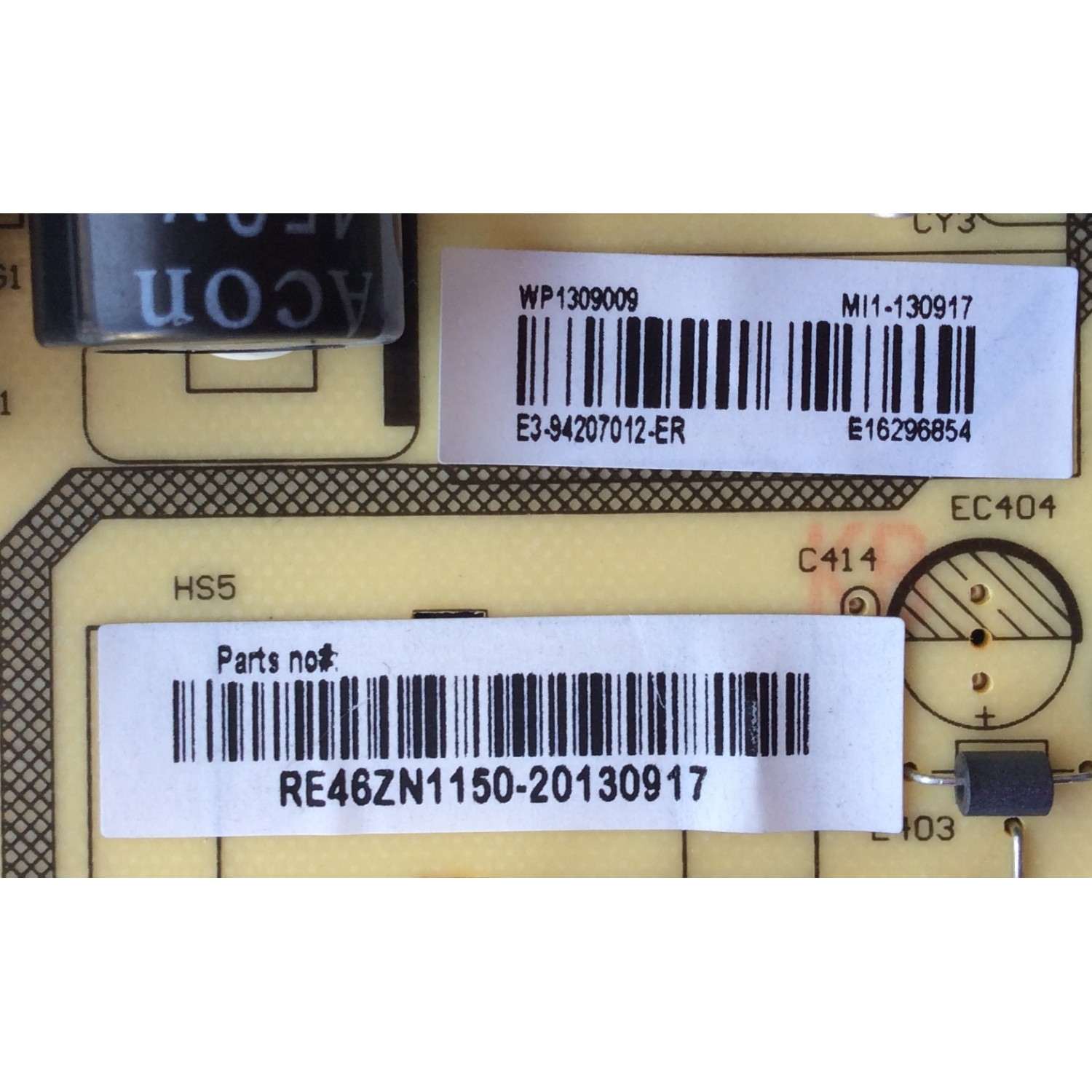 FUENTE DE PODER / RCA RE46ZN1150 / E3-94207012-ER0/ ER942 / MODELO LED42C45RQD	 - Imagen 2
