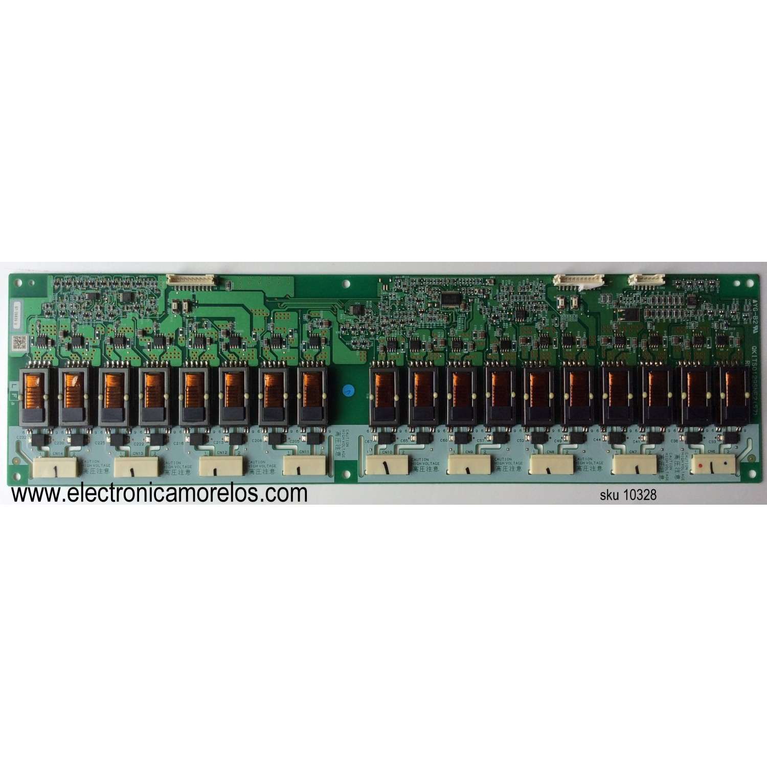 BACKLIGHT INVERSOR / INSIGNIA RDENC2203TPZB / QKITS0129SNE2(57) / MODELO IS-LCDTV32 / PANEL LQ315T3LZ21	