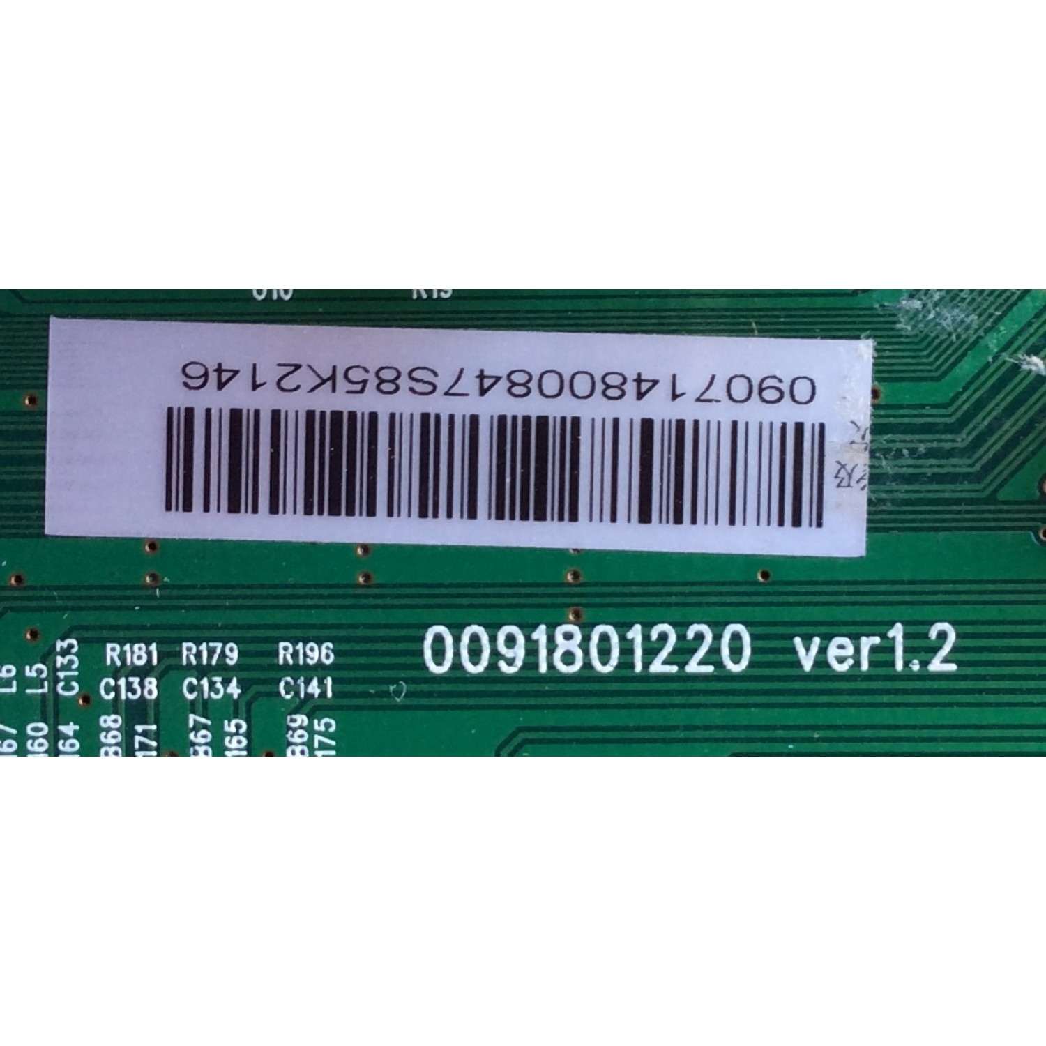 MAIN / DYNEX 0091801220 / L22R1W-C(MG)(MTK5380)CPT / MODELO DX-LTDVD19-09	 - Imagen 2