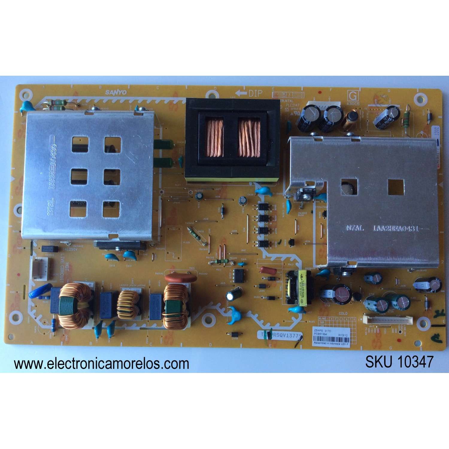 MAIN PARA MONITOR HP / NUMERO DE PARTE 3522-0482-0150 / 0171-2281-4572 / MODELO C4D29AA