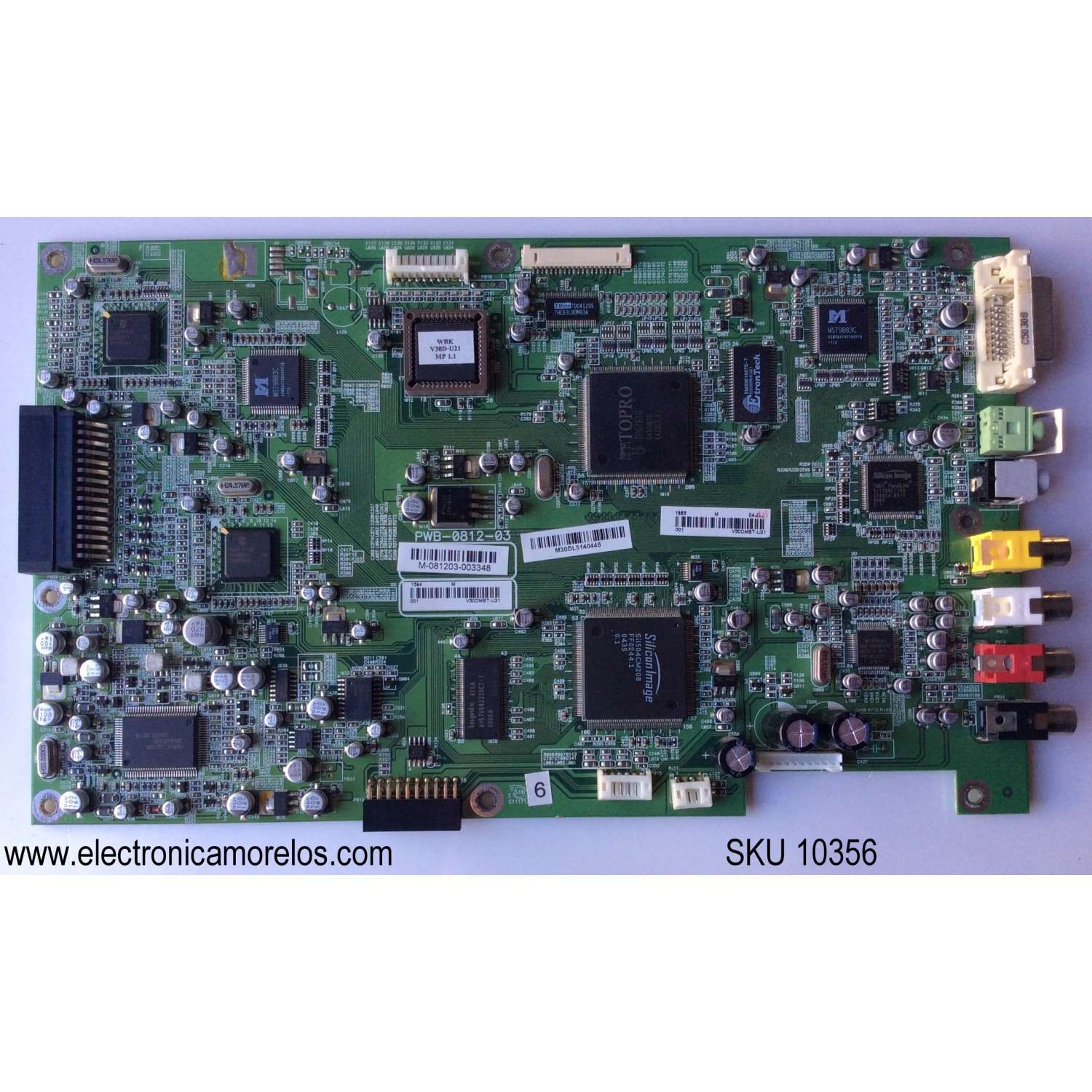 FUENTE PARA MONITOR DELL / NUMERO DE PARTE 755.A3F03.0001 / 748.A3E01.0011 / 19N148-1 / MODELO S2421HT
