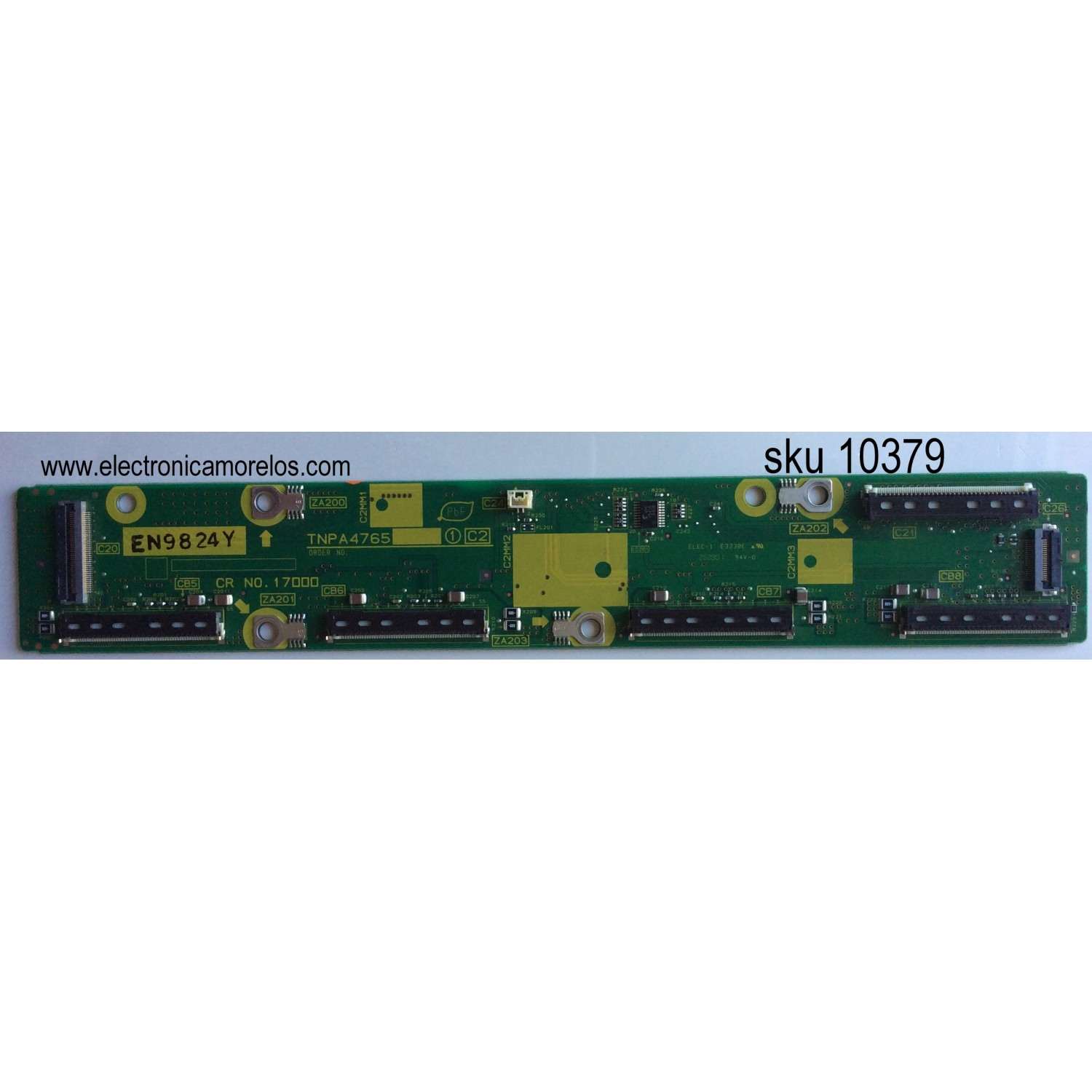 BUFFER C2 / PANASONIC TNPA4765 / TXNC21DXUC / MODELO TC-P46G10 / PANEL MC117F18T12	