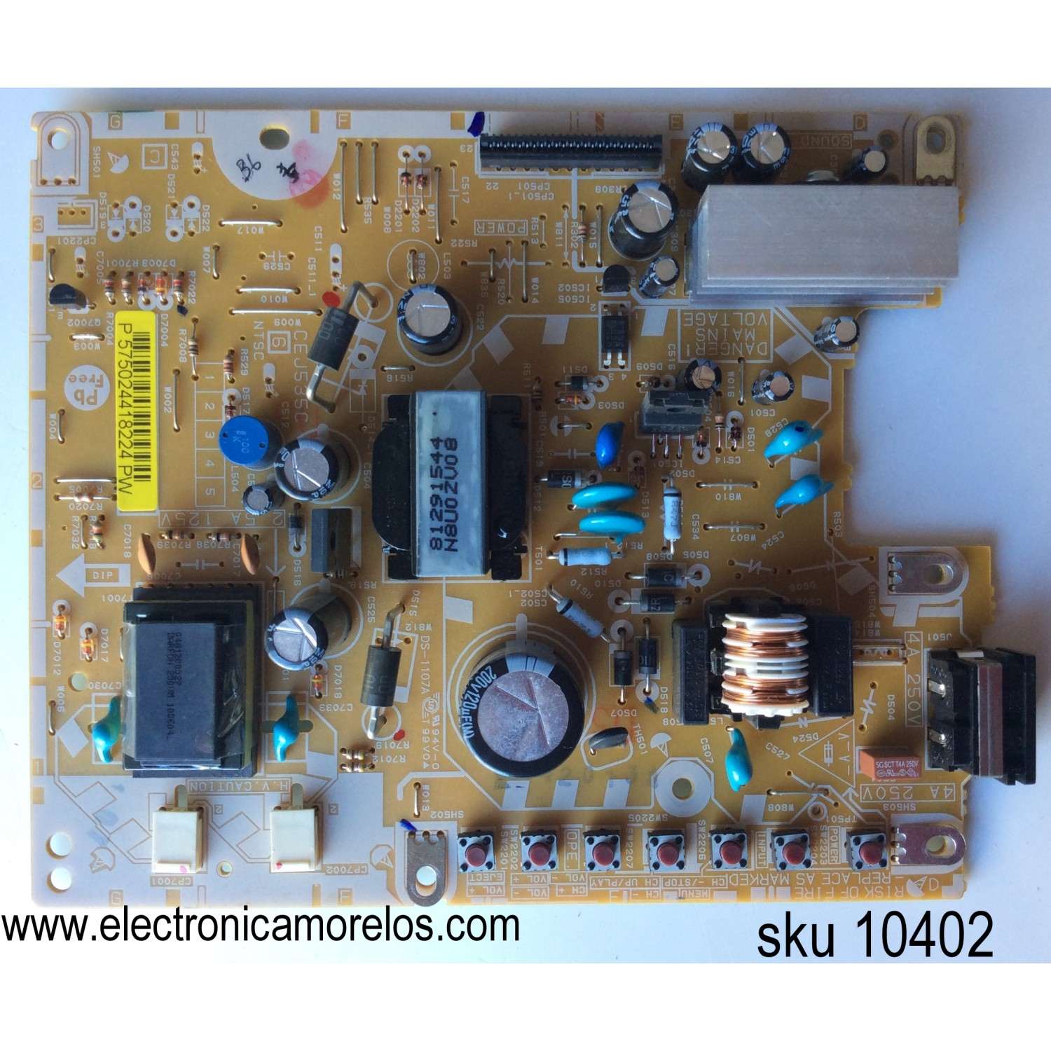 FUENTE / BACKLIGHT / VERSION 1 / SANSUI CEJ535C / 575024418224 / MODELO HDLCD185W / HDLCD1955C / HDLCD1955W / HDLCD19WB / HDLCD1955D / SANYO DP19640