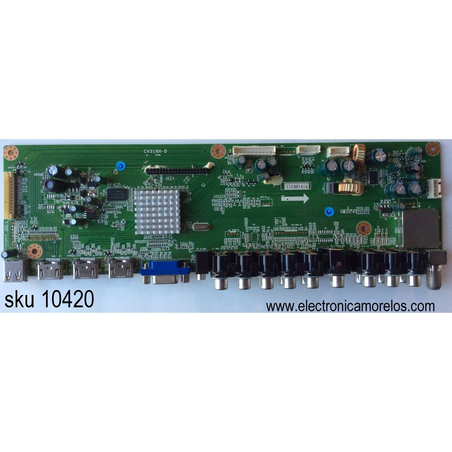 MAIN / WESTINGHOUSE 1110H1416 / CV318H-D / 890-M00-6940 / TI11213 / 1.03.67.07102 / MODELO VR-3730 / PANEL V370H3-L02 Rev.C1	