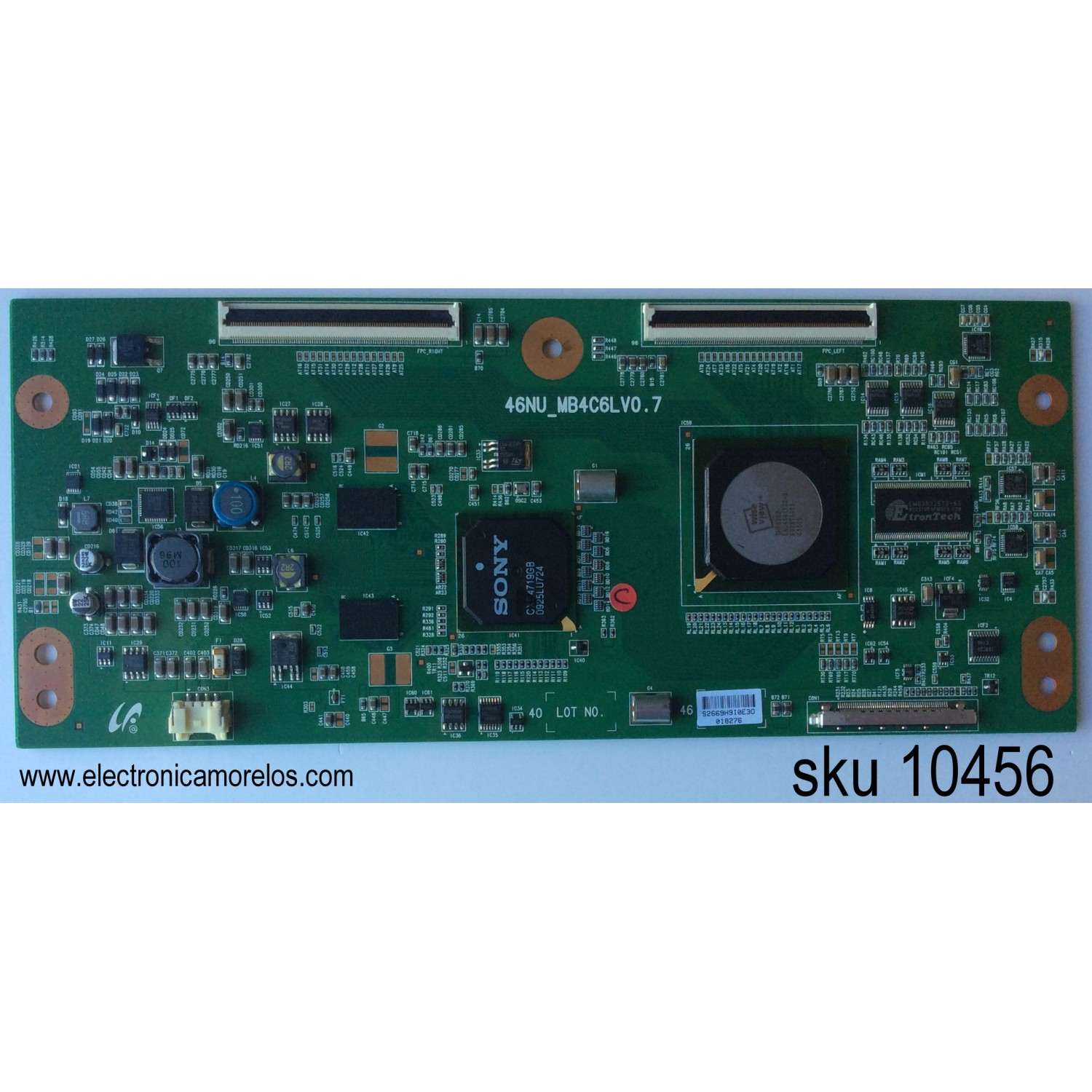 T-CON / SONY LJ94-02669H / 2669H / 46NU MB4C6LV0.7 / SUSTITUTAS LJ94-02783D / LJ94-02783E / MODELO KDL-46W5150 / KDL-46W5100 / KDL-46VL150 / PANEL LTY460HF04-003LJ94-02669H - SONY
