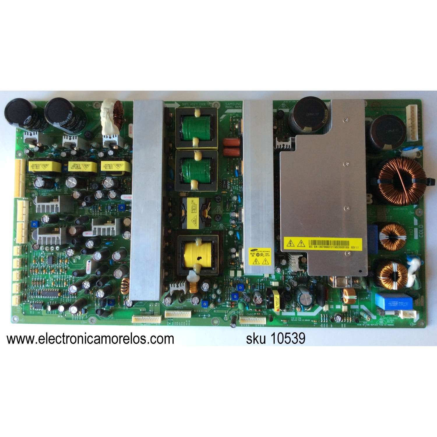 MAIN PARA TV TOSHIBA / NUMERO DE PARTE CN2T100001U / TD.T950.67 / CN2T100001U00DWALML07304300B / MODELO 32LF221U21	