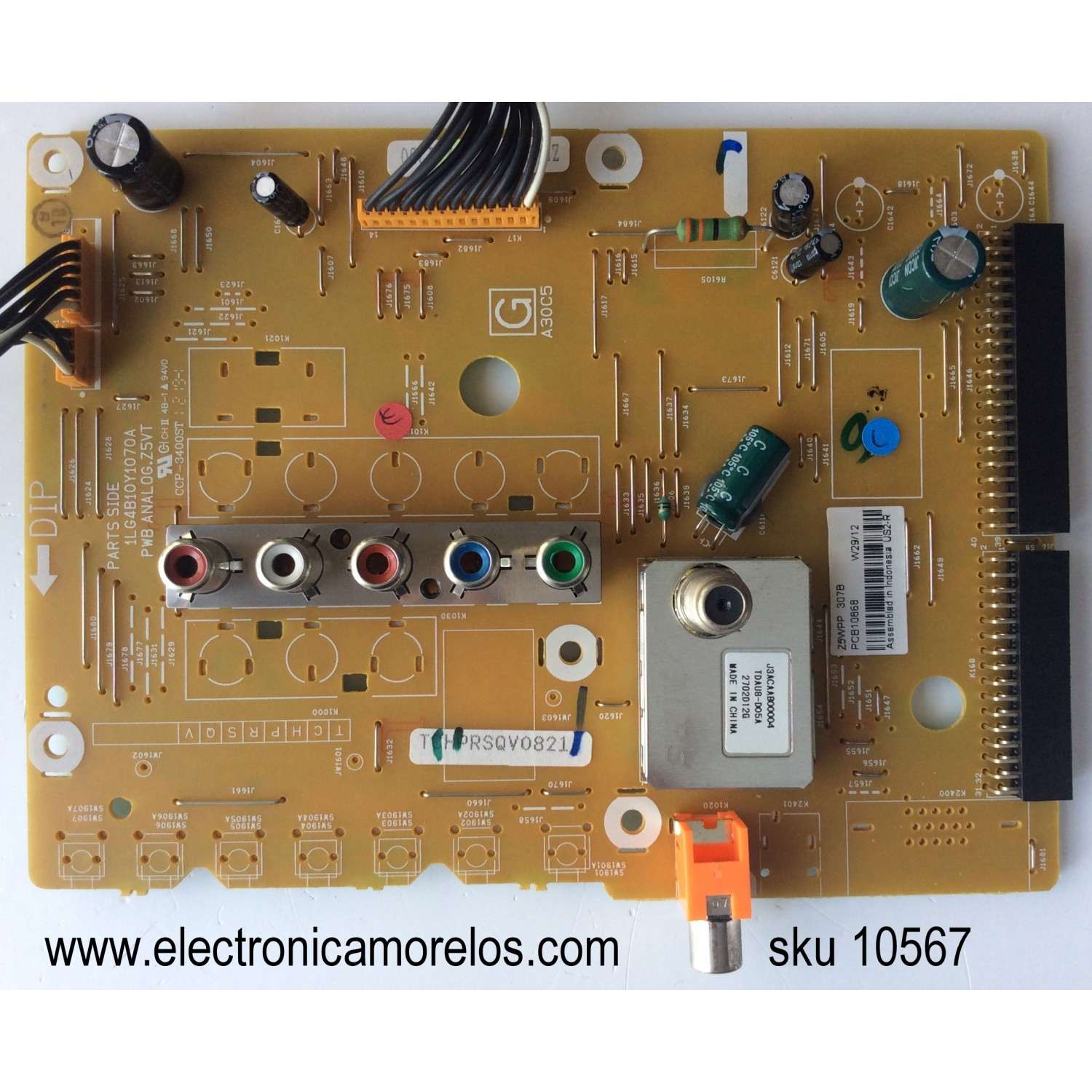 FUENTE LG / NUMERO DE PARTE EAY35967903 / EAX69799306 / GN4SA359679030329 / 2CPRSL6D-0001 / 35967903 / LGPS83C2-120P / MODELO OLED77G26LA.AEU