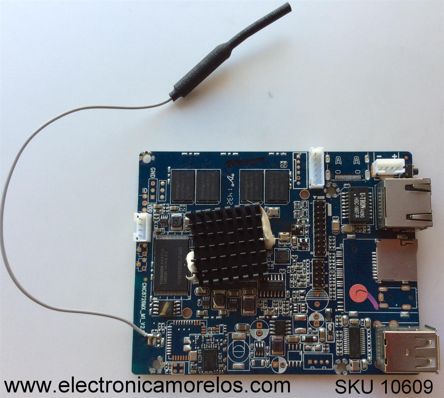 TARJETA INTERFACE / VIOS CNC8726MX / 08502 / CNC8726MX_M1_V2.0  / C8726 6056 0815 / MODELO V42UHD / PANEL V42UHD	