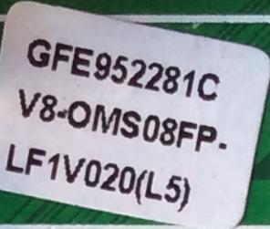 MAIN / FUENTE / (COMBO) / TCL GFE952281C / V8-OMS08FP-LF1V020 / V8-0MS08FP-LF1V020 / 40-MS08FP-MAC2HG / MODELO L32B2820A / PANEL CS0TST3151A05-8	 - Imagen 3