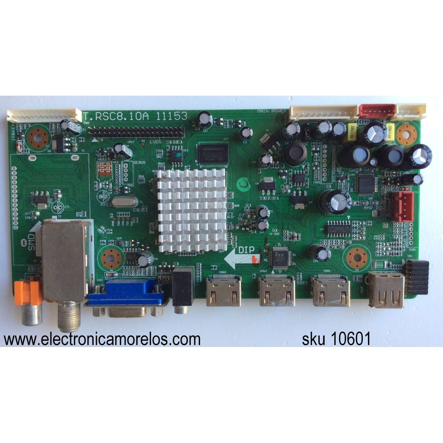 MAIN / WESTINGHOUSE SMT120309 / SMT120309-03590 / T.RSC8.10A / T.RSC8.10A 11153 / MODELO CW39T8RW TW-66901-C039A / PANEL V390HJ1-L01 REV.C1	