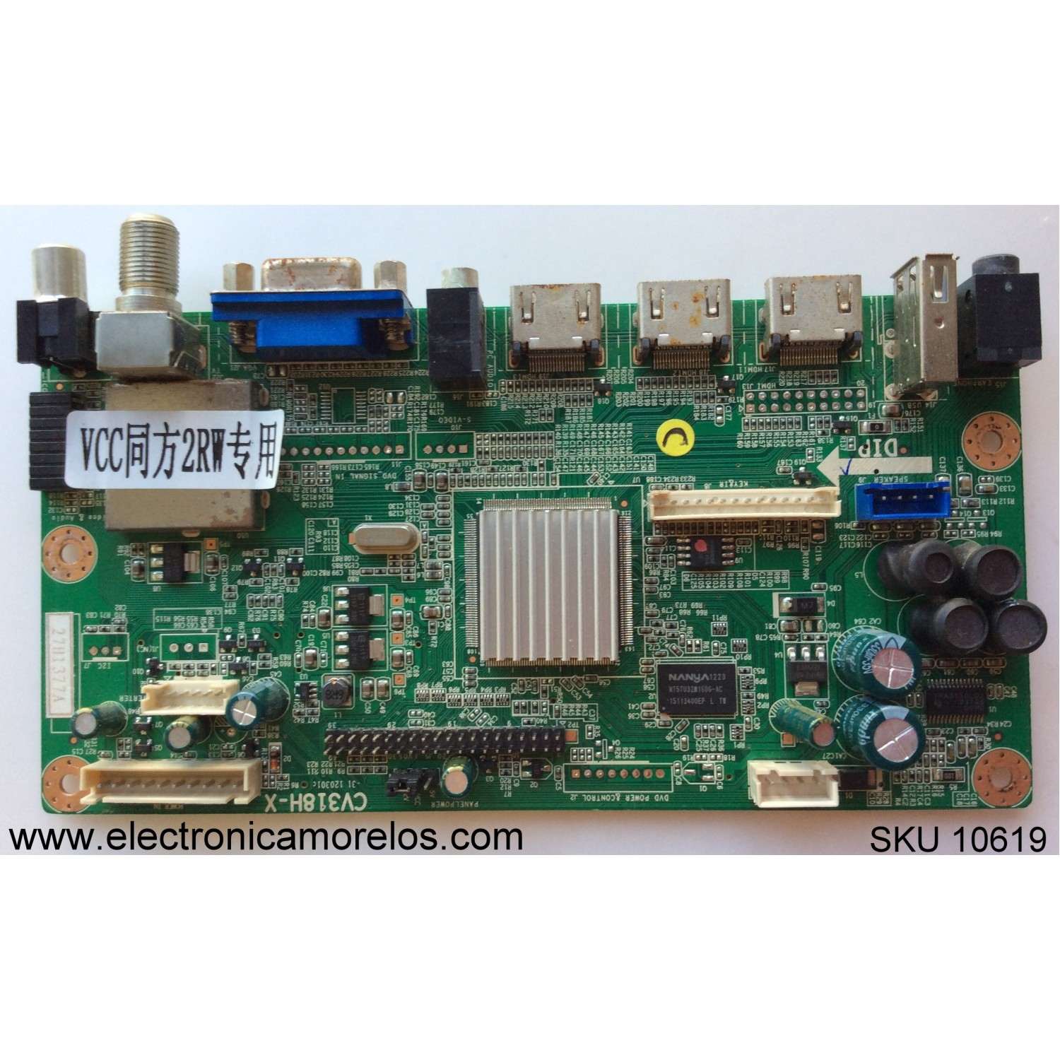 MAIN / WESTINGHOUSE 27H1377A / CV318H-X / MODELO CW40T8GW TW-70311-S040I / PANEL V400H1-L10 REV.C6	