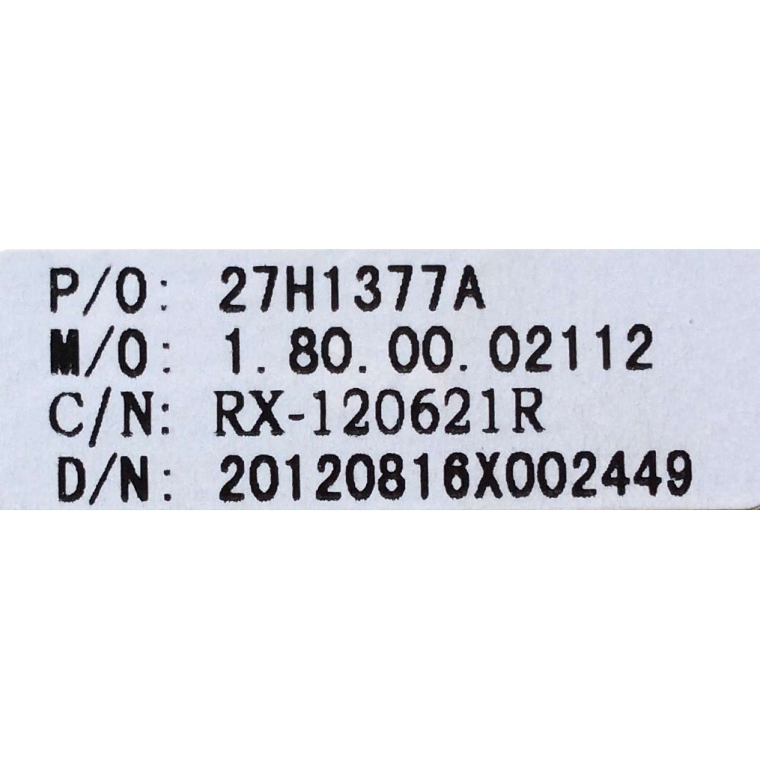 MAIN / WESTINGHOUSE 27H1377A / CV318H-X / MODELO CW40T8GW TW-70311-S040I / PANEL V400H1-L10 REV.C6	 - Imagen 2
