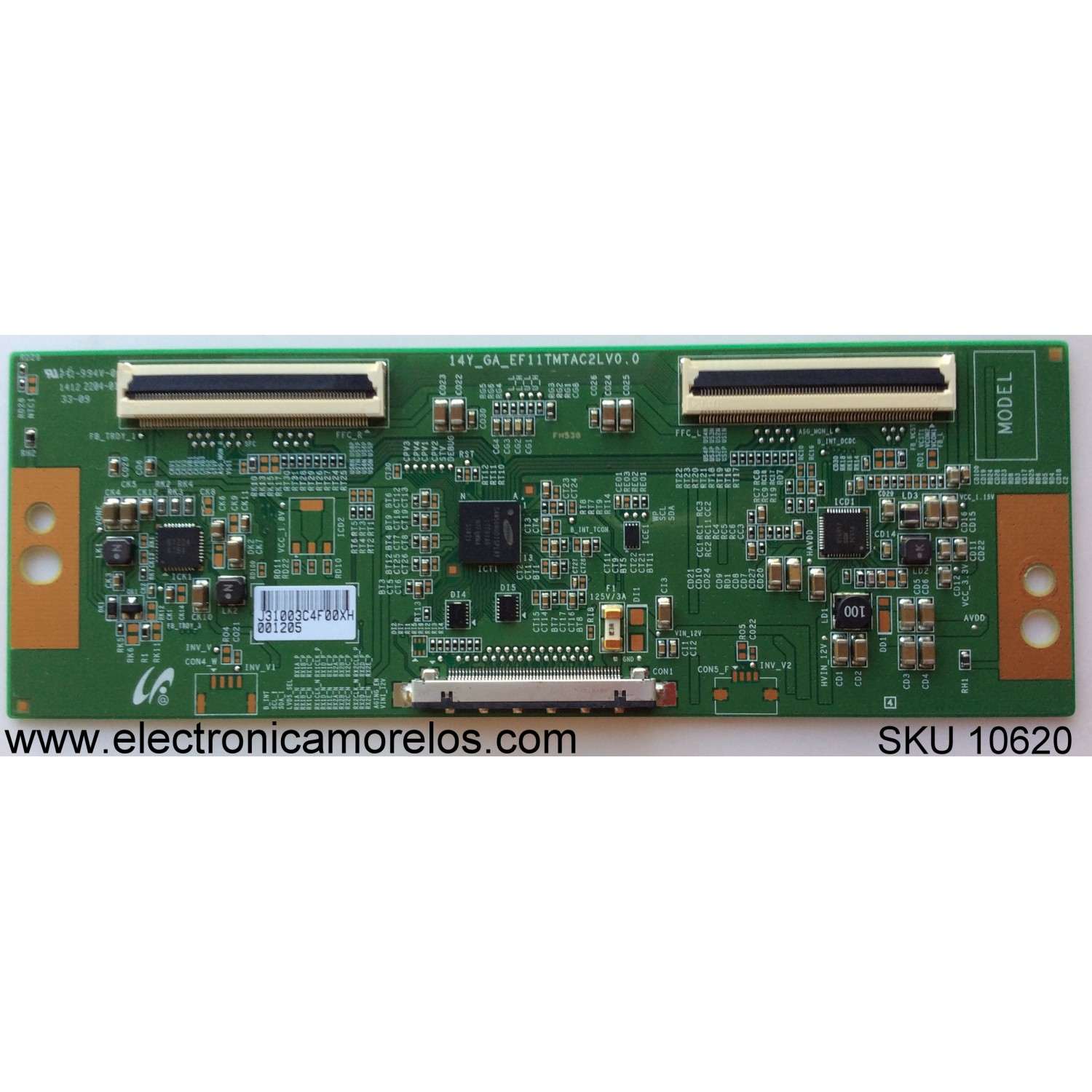T-CON / JVC 31003C / 9LE98102326700 / 14Y_GA_EF11TMTAC2LV0.0 / MODELO EM32FL	