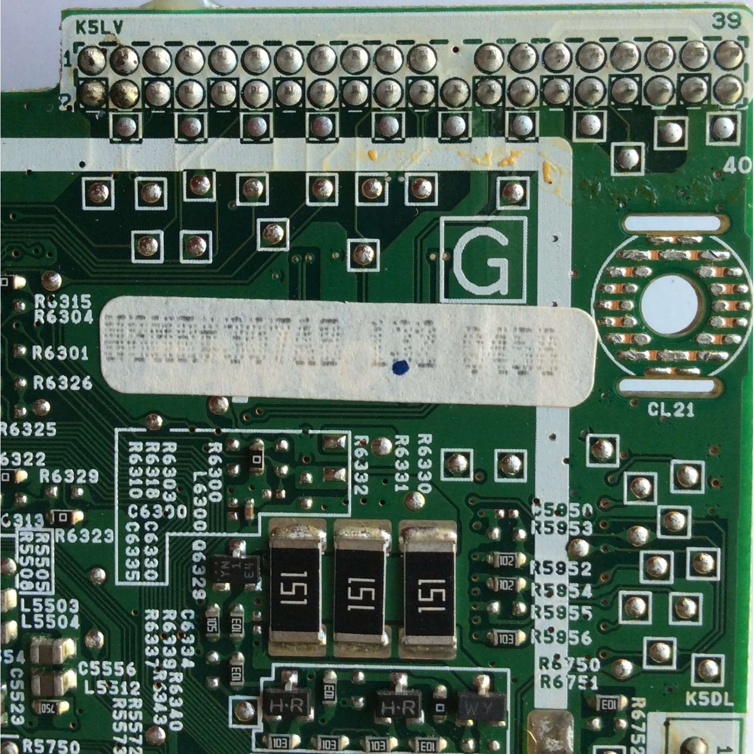 MAIN / SANYO 1LG4B10Y06900 N8MR / 1LG4B10Y06900 / N8MR / MODELO DP26640 P26640-08 / PANEL T260XW04 V.7	 - Imagen 3
