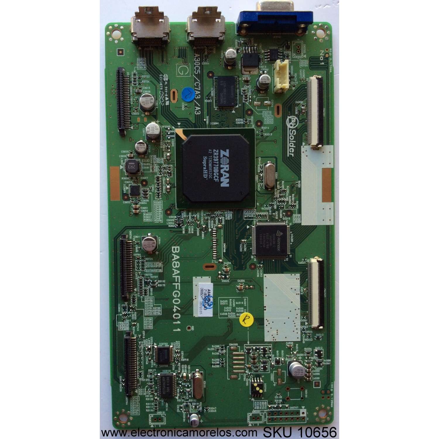 MAIN DIGITAL / SYLVANIA A8AGBUZ / BA8AFFG04011 / MODELO LC370SS9M	