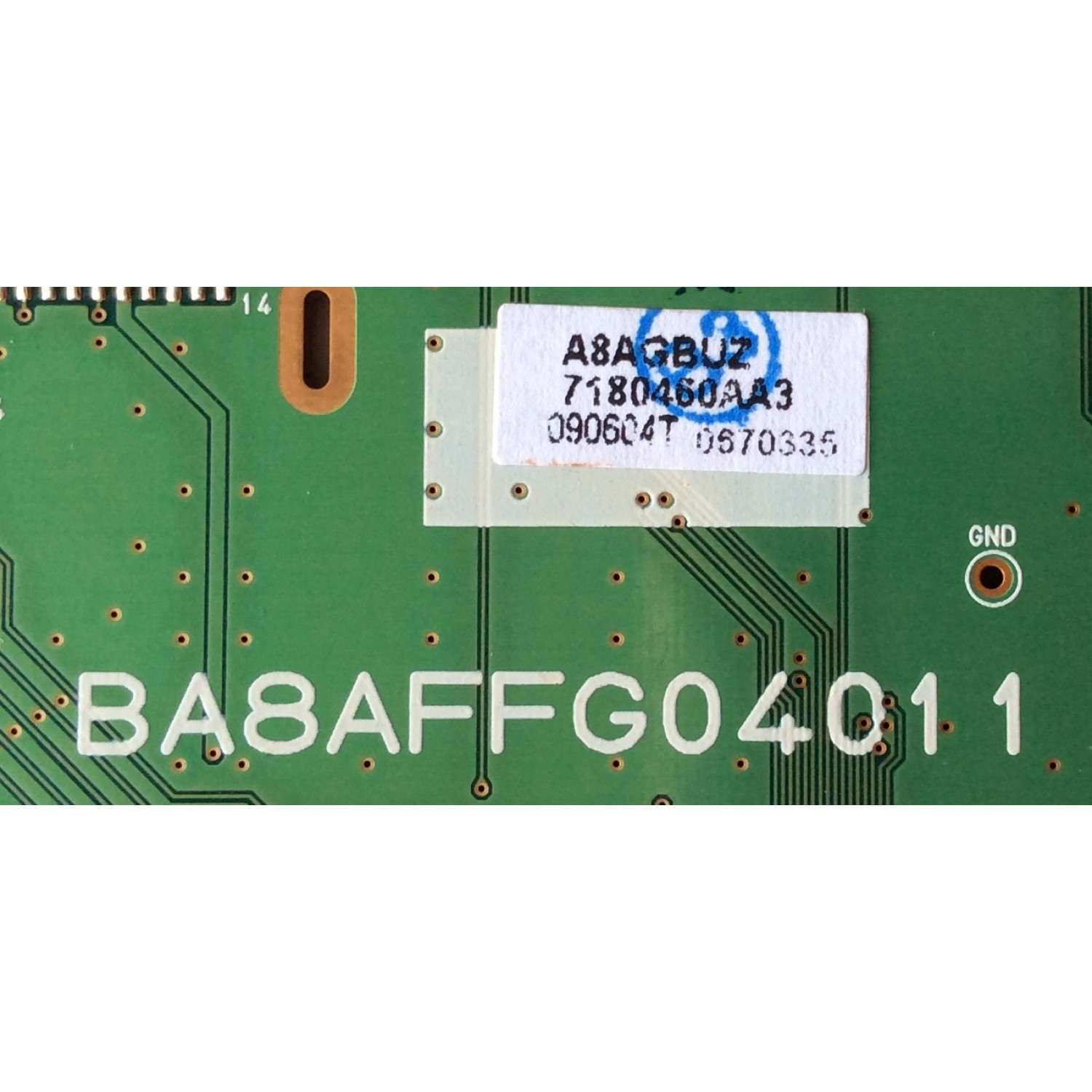 MAIN DIGITAL / SYLVANIA A8AGBUZ / BA8AFFG04011 / MODELO LC370SS9M	 - Imagen 2