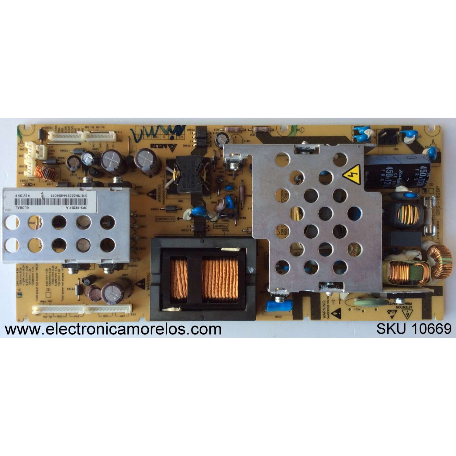 MAIN PARA SMART TV VIZIO 4K RESOLUCION (3840 X 2160) / NUMERO DE PARTE XLCB02K049 / 715GA755-M01-B00-005Y / KSA750004 / S2101188838 / DISPLAY T750QVN04.8 / MODELO P75Q9-H1 LTYAZP