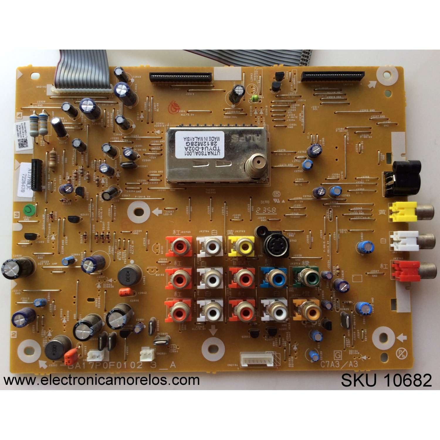 BOCINA PARA TV SONY / NUMERO DE PARTE 1-859-264-11 / MODELO XBR-65A8F / XBR65A8F	