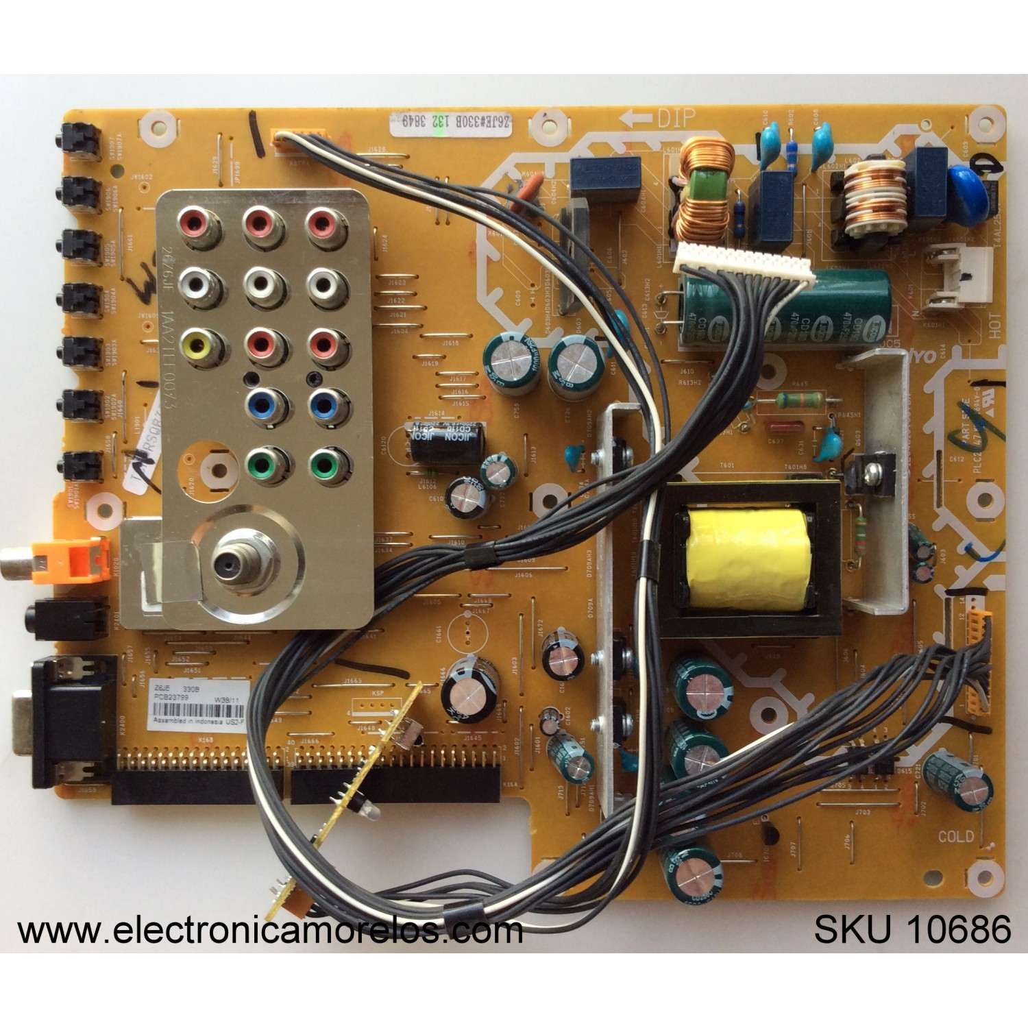 FUENTE DE PODER PARA MONITOR ACER / NUMERO DE PARTE JE461MQF5 / 715G7300-P03-000-001R / (Q)JE461MQF5 / MODELO V246HQL	