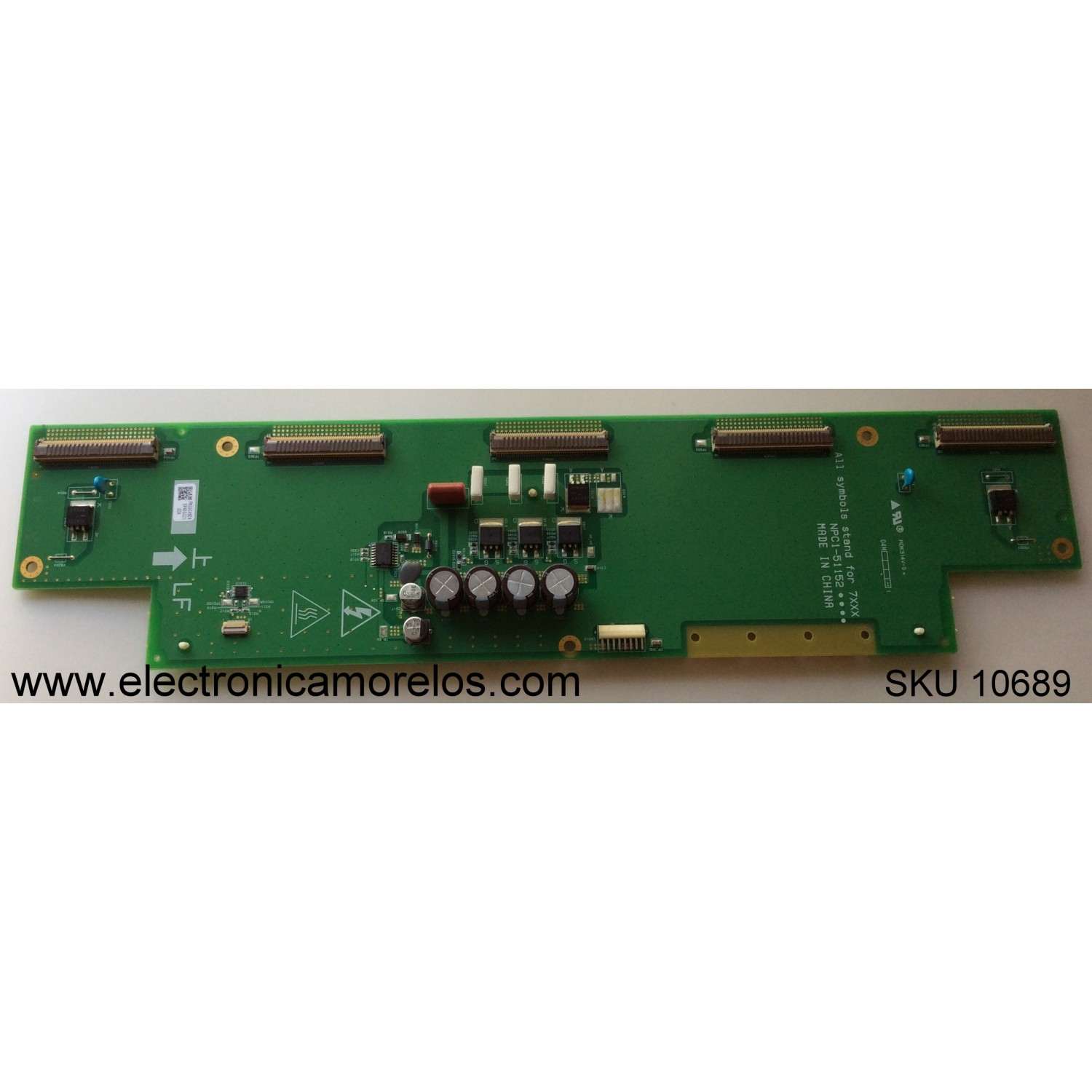 LED DRIVER PARA SMART TV SONY / NUMERO DE PARTE A5012958A / 1-006-899-11 / 20LD320A1 / 0002331 / PANEL HDAS075DTU02 / DISPLAY T750MVR01.1 / MODELO XBR-75Z8H / XBR75Z8H