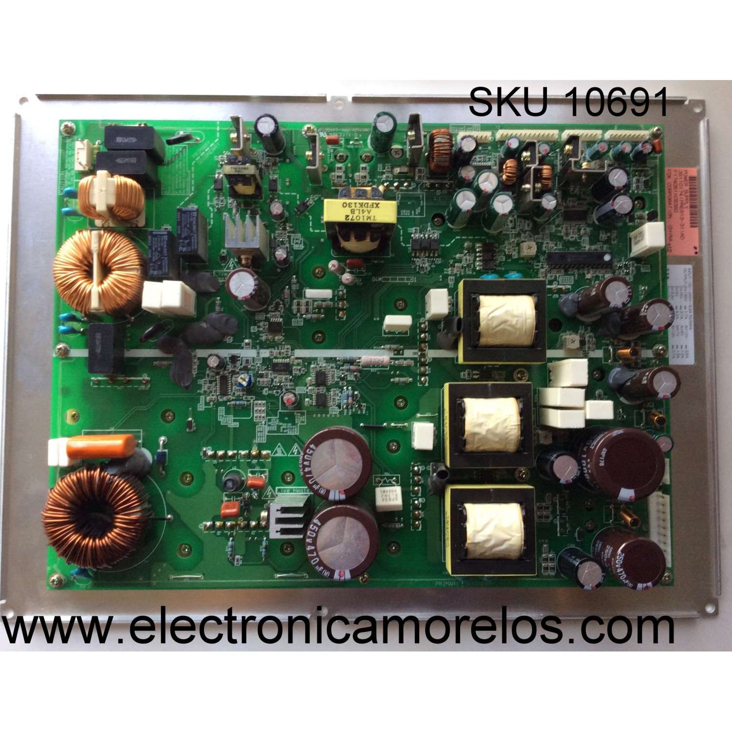 MAIN PARA MONITOR LG / NUMERO DE PARTE EBT64040701 / EAX66384803 / 63425001 / NUMERO DE PANEL LD550EUE (FH)(B1) / MODELO 55SL5B