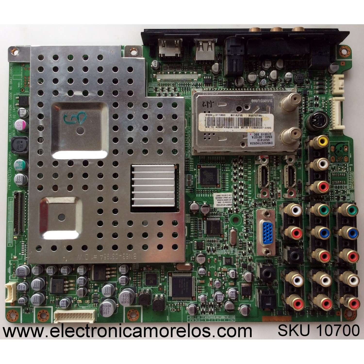 KIT DE BASES PARA TV SAMSUNG / NUMERO DE PARTE BN63-18438A / UL-E121254 / BN6318438A / BN63-18439A / 18438A / 9500G40 / 9379B / MODELO UN70NU6900F