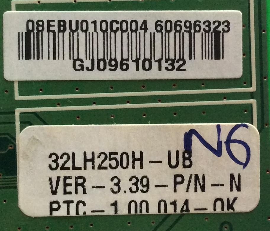 MAIN PARA SMART TV LG 4K / NUMERO DE PARTE EBT66468206 / EAX69083603 / 66323901 / 32863601 / 1LEBT000-02HD / G019Q010CD / DISPLAY LC550DQJ (SM)(A1) / MODELO 55UQ7070ZUE.BUSYLKR - Imagen 3