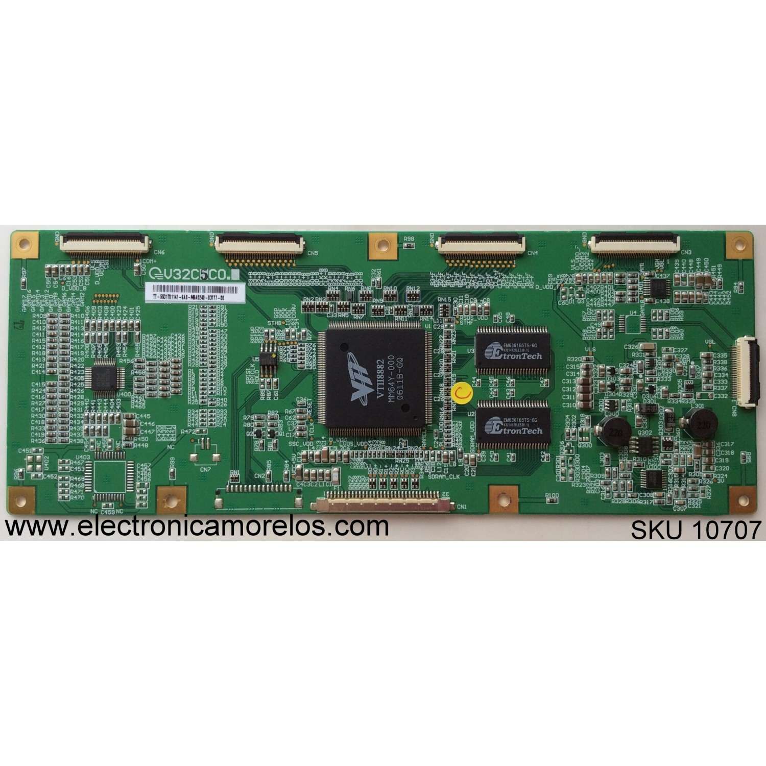 T-CON / SANYO 55.31T01.147 / 5531T01147 / V32C5C0 / MODELO DP32647 / PANEL T315XW01	