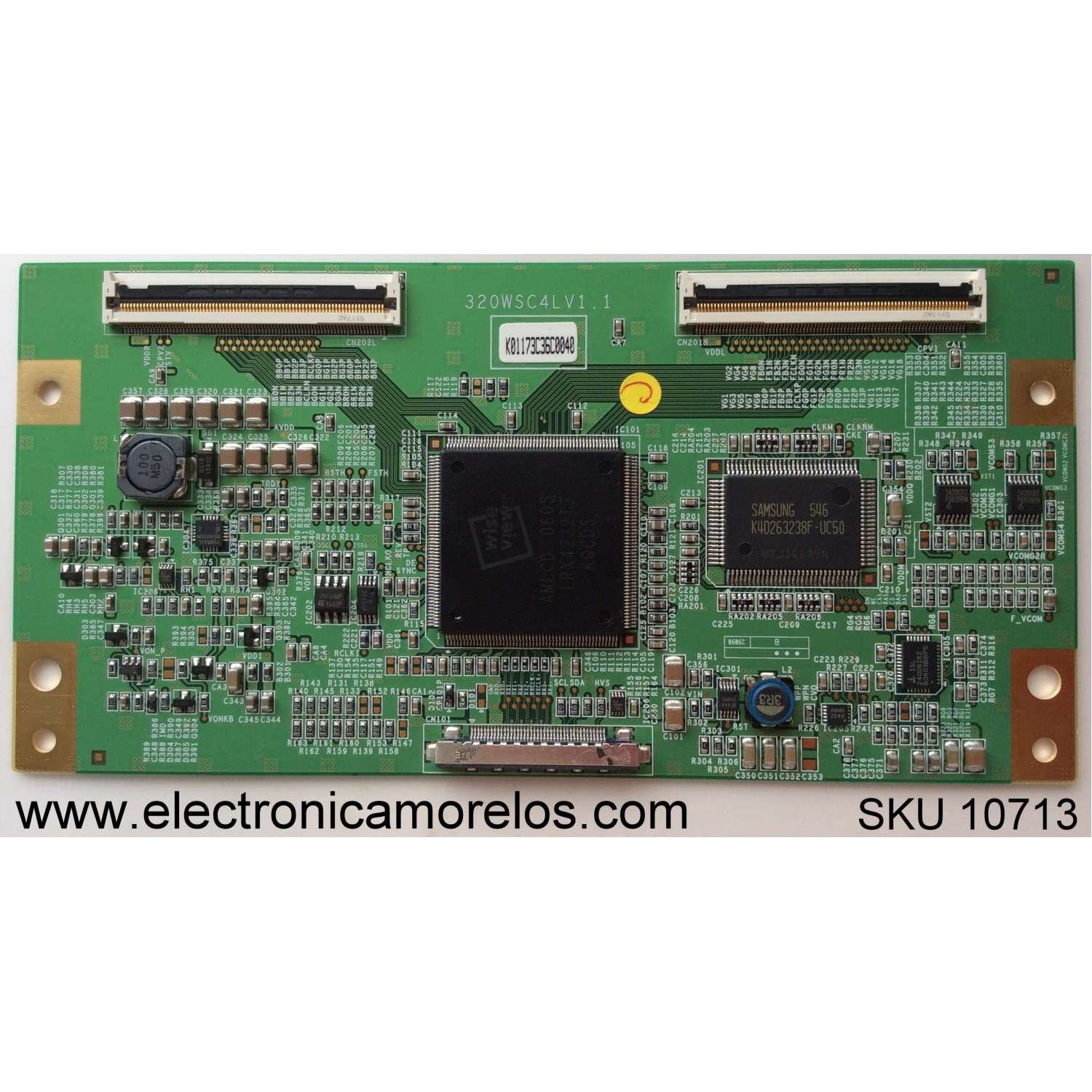 T-CON / SONY LJ94-01173C / 1173C / 320WSC4LV1.1 / MODELO KDL-32S2000 / PANEL LTZ320WS	