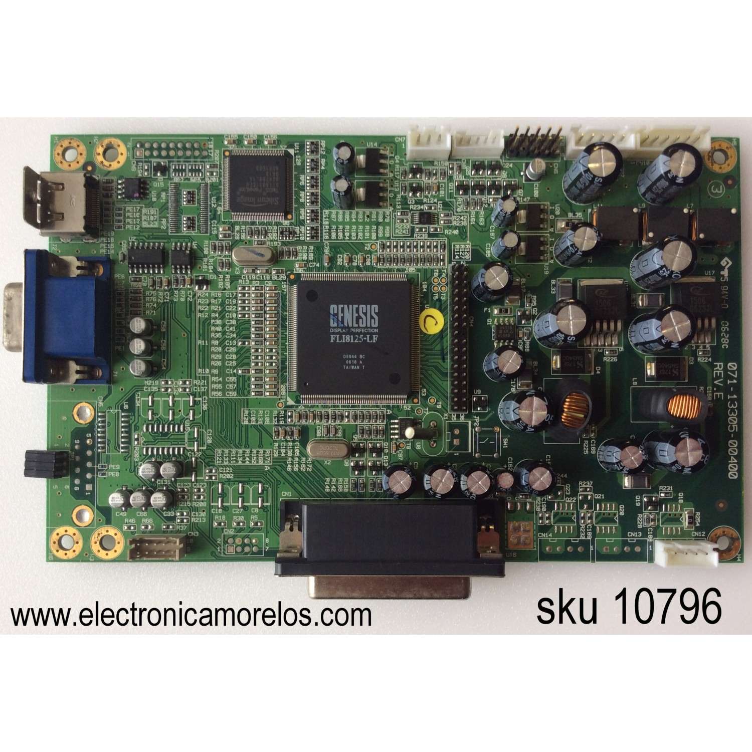 TARJETA DIGITAL / PROTRON 071-13305-00400 / YT32MTN063 / REV.E / MODELO PLTV-3250 / PANEL CLAA32WA01	