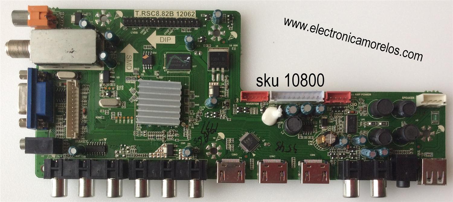 MAIN / PROSCAN 1B2E1937 / T.RSC8.82B.12062 / HV320WX2-201 / MODELO PLDED3273A-B / PANEL HV320WX2-201	