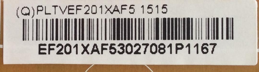 FUENTE DE PODER / VIZIO PLTVEF201XAF5 / 715G6550-P03-000-002H / 715G6550-P01-000-002H / EF201XAF5 / PLTVEF201XAF5 1515 / PANEL TPT275B5-A014 REV:S11E / MODELOS E280I-B1 LTT3PRGQ / E28H-C1 LTT3THAR / E28H-C1 LTT3THBR / E28H-C1 LTT3THBS - Imagen 2