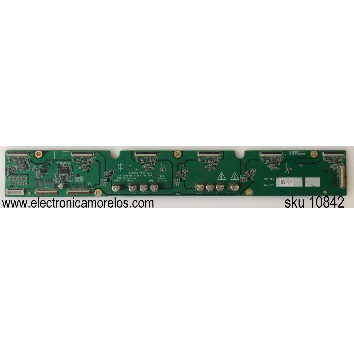 BUFFER / NEC PKG61C2J2 / NPC1-51045 / MODELO PX-61XR4A / PANEL NP61C2MF01	