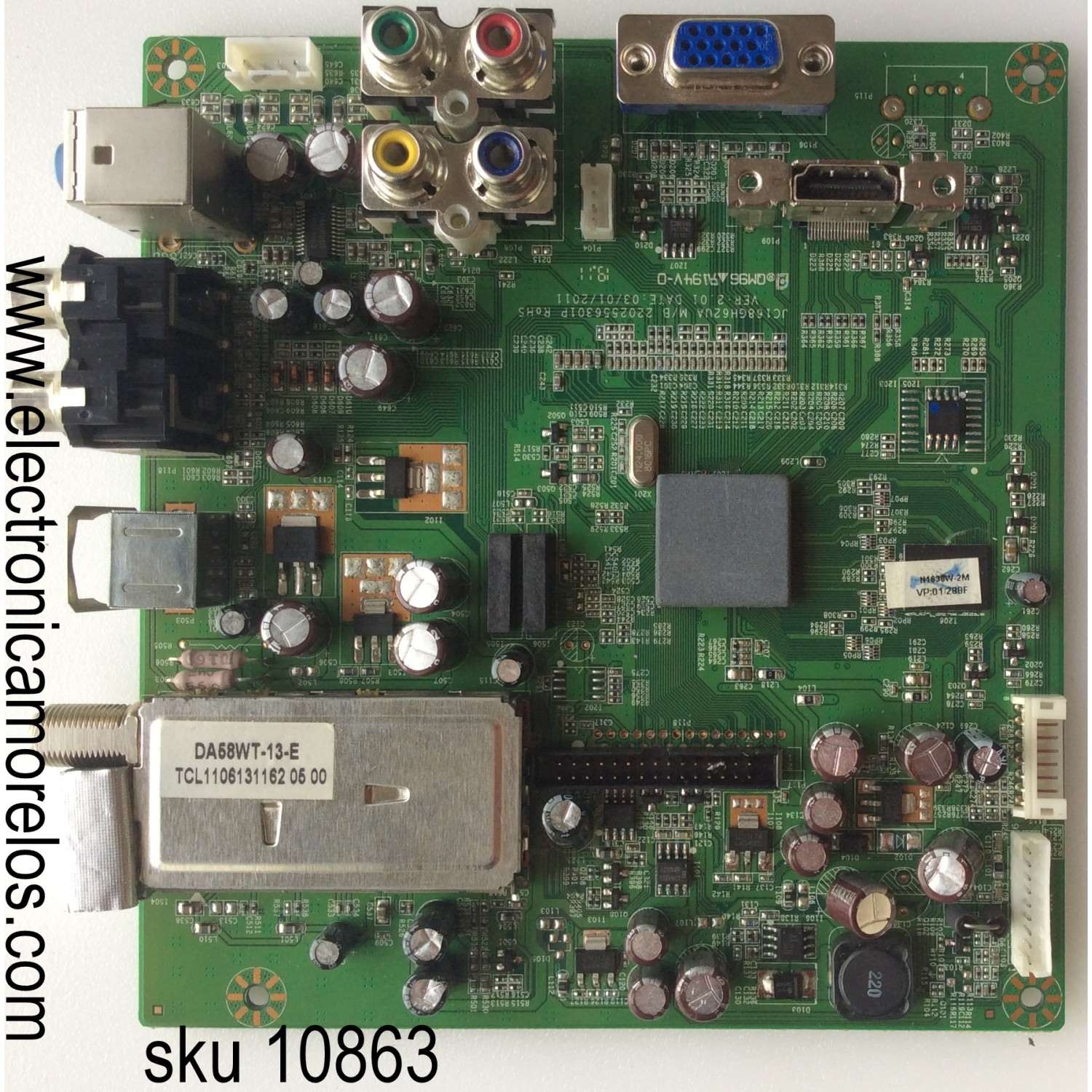 FUENTE DE PODER PARA TV PHILIPS / NUMERO DE PARTE AD181021 / BAD780F0102 1 / P000008251 / MODELO 65PFL5766/F7	