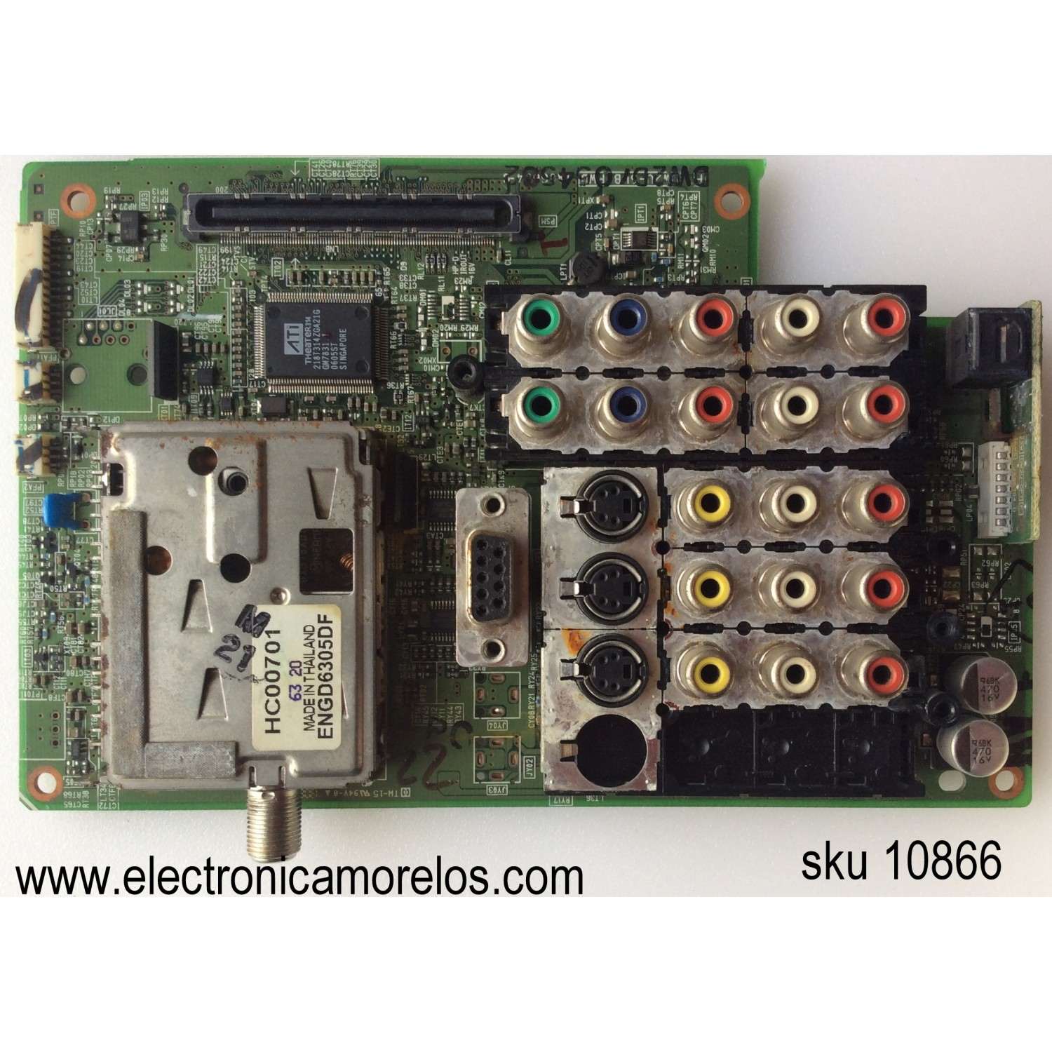 T-CON PARA TV SONY / NUMERO DE PARTE 6871L-4473B / 6870C-0562A / 4473B / NUMERO DE PANEL V650QWME01 / MODELO XBR-65X850D / XBR65X850D