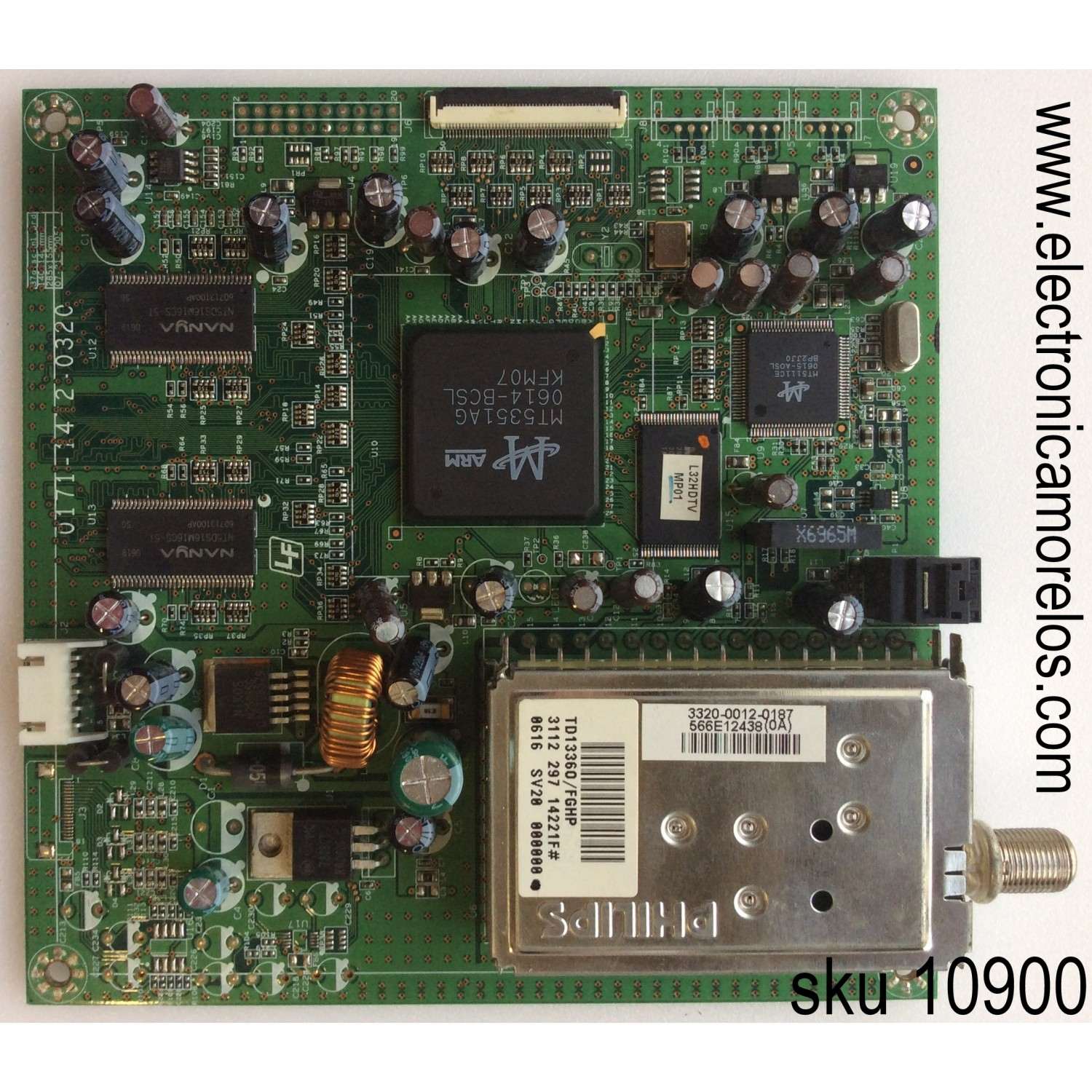 MAIN PARA SMART TV LG 4K RESOLUCION (3840 X 2160) UHD / NUMERO DE PARTE EBT67237602 / EAX69581205 / 67237602 / RU2913A2CT / DISPLAY ST5461D13-7 VER.2.1 / MODELO 55UQ7070ZUE.BUSCLKR