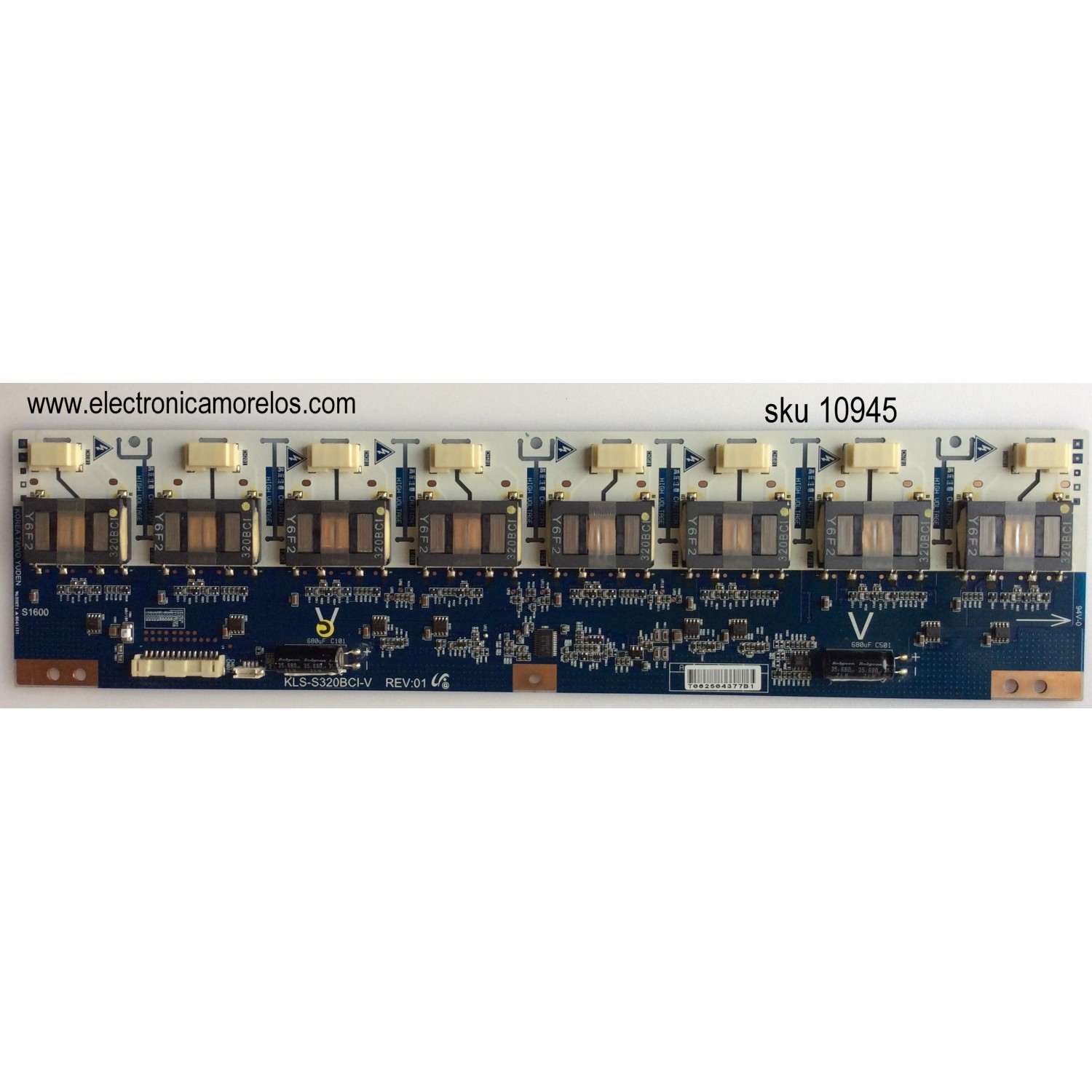 BACKLIGHT INVERSOR / SAMSUNG KLS-S320BCI-V / KLS-S320BCI-V REV:01 / MODELO LNS3251DX/XAA / PANEL LTA320WT-L14-00R	