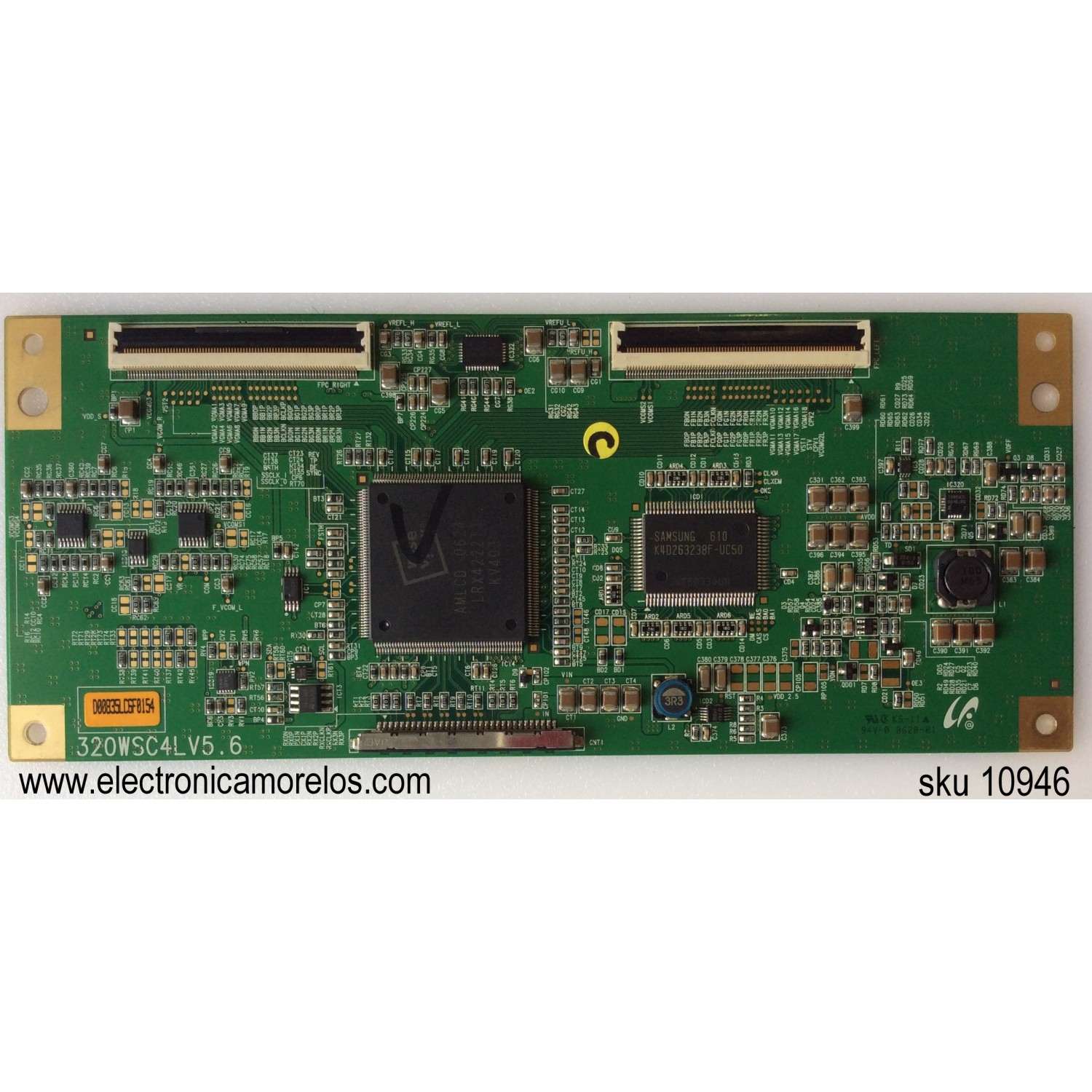 T-CON / SAMSUNG LJ94-00835L / 00835L / 320WSC4LV5.6 / MODELO LNS3251DX/XAA / PANEL LTA320WT-L14-00R	