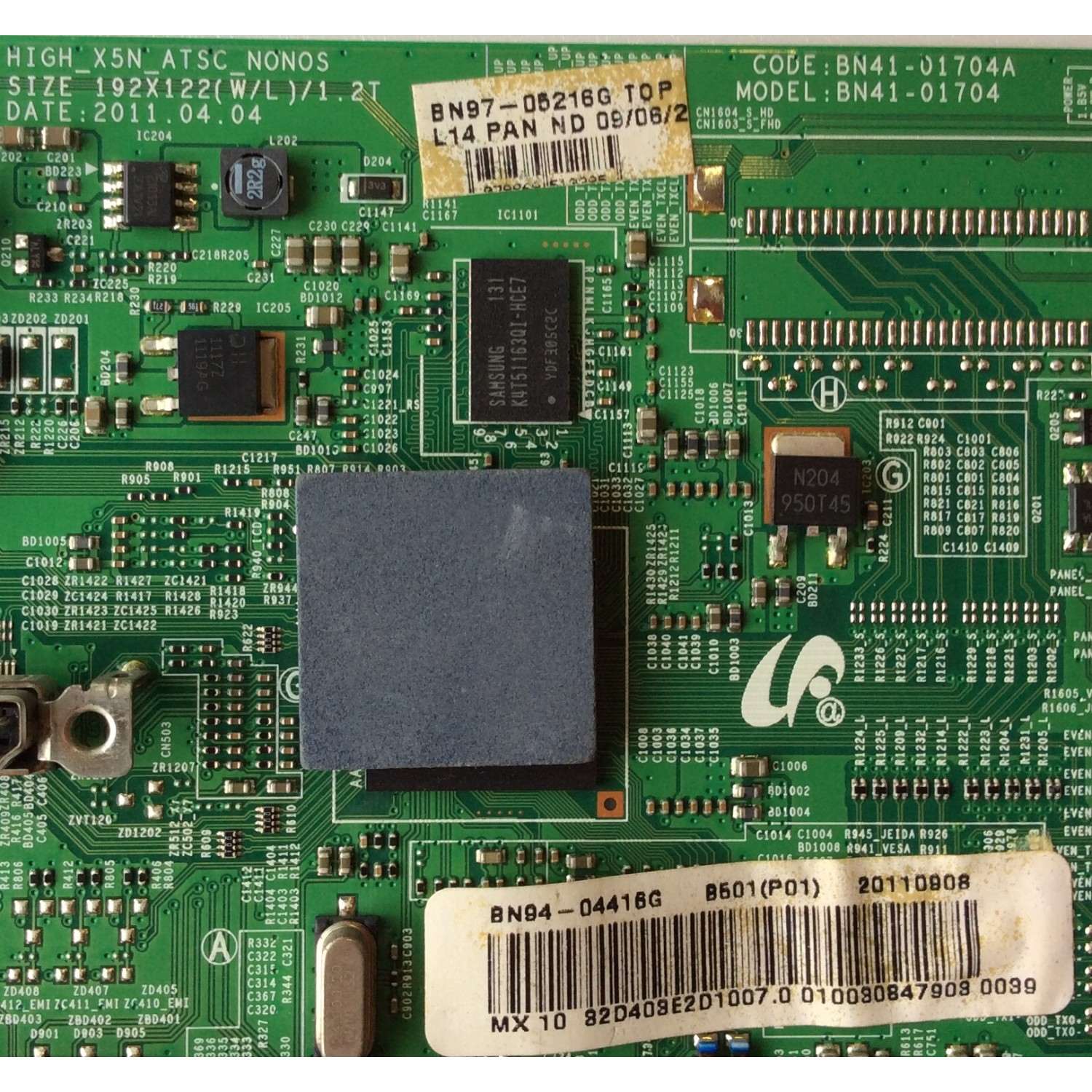 MAIN / SAMSUNG BN94-04416G / BN97-05216G / BN41-01704A / SUSTITUTA BN96-23574A / MODELO LN32D403E2DXZX SP03 / PANEL LTF320AP13-V03	 - Imagen 2