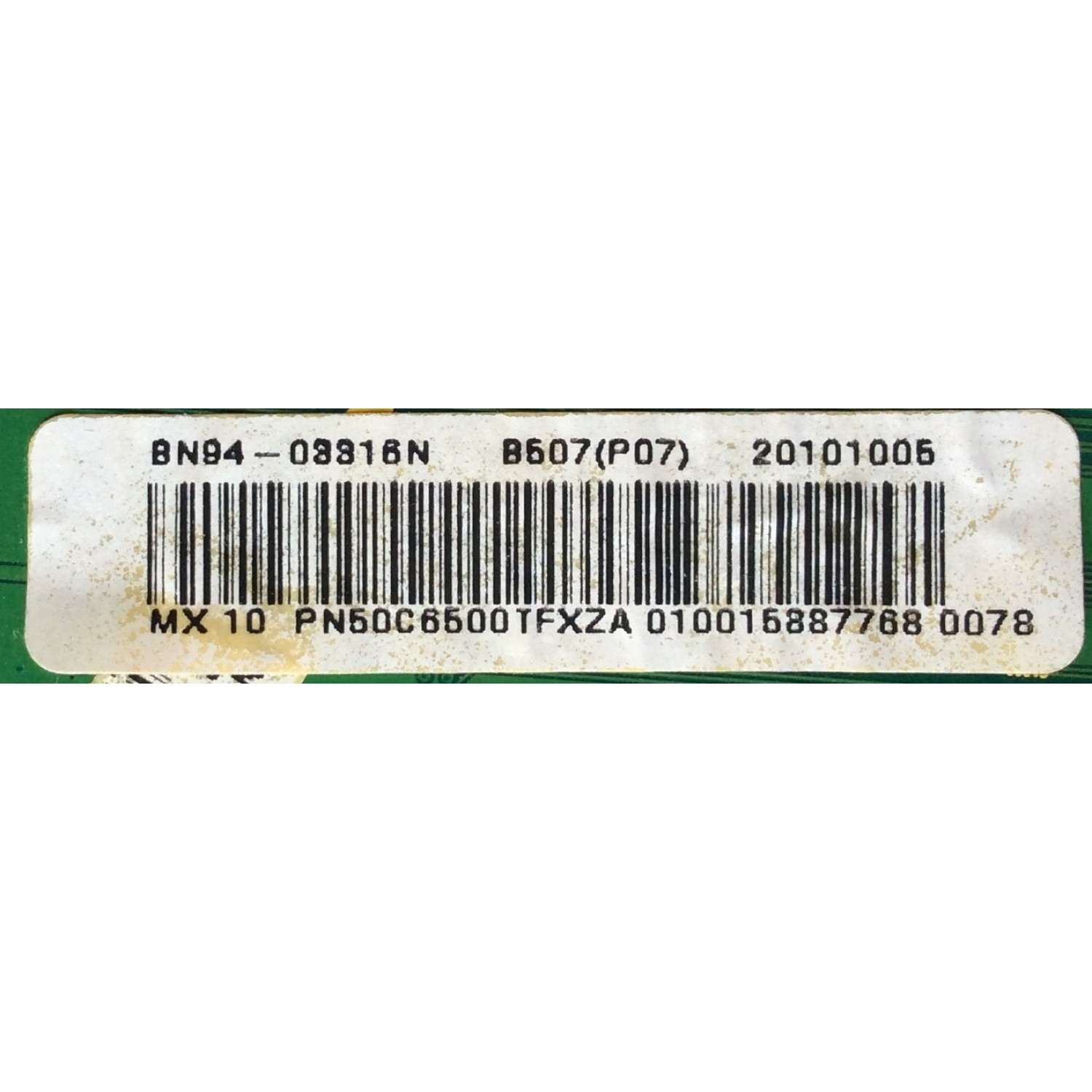 MAIN  PARA TV  SAMSUNG BN94-03316N / BN97-04034J / BN41-01351B / MODELO PN50C6500TFXZA NZ02 / PANEL S50FH-YB07 / S50FH-YD06	 - Imagen 2