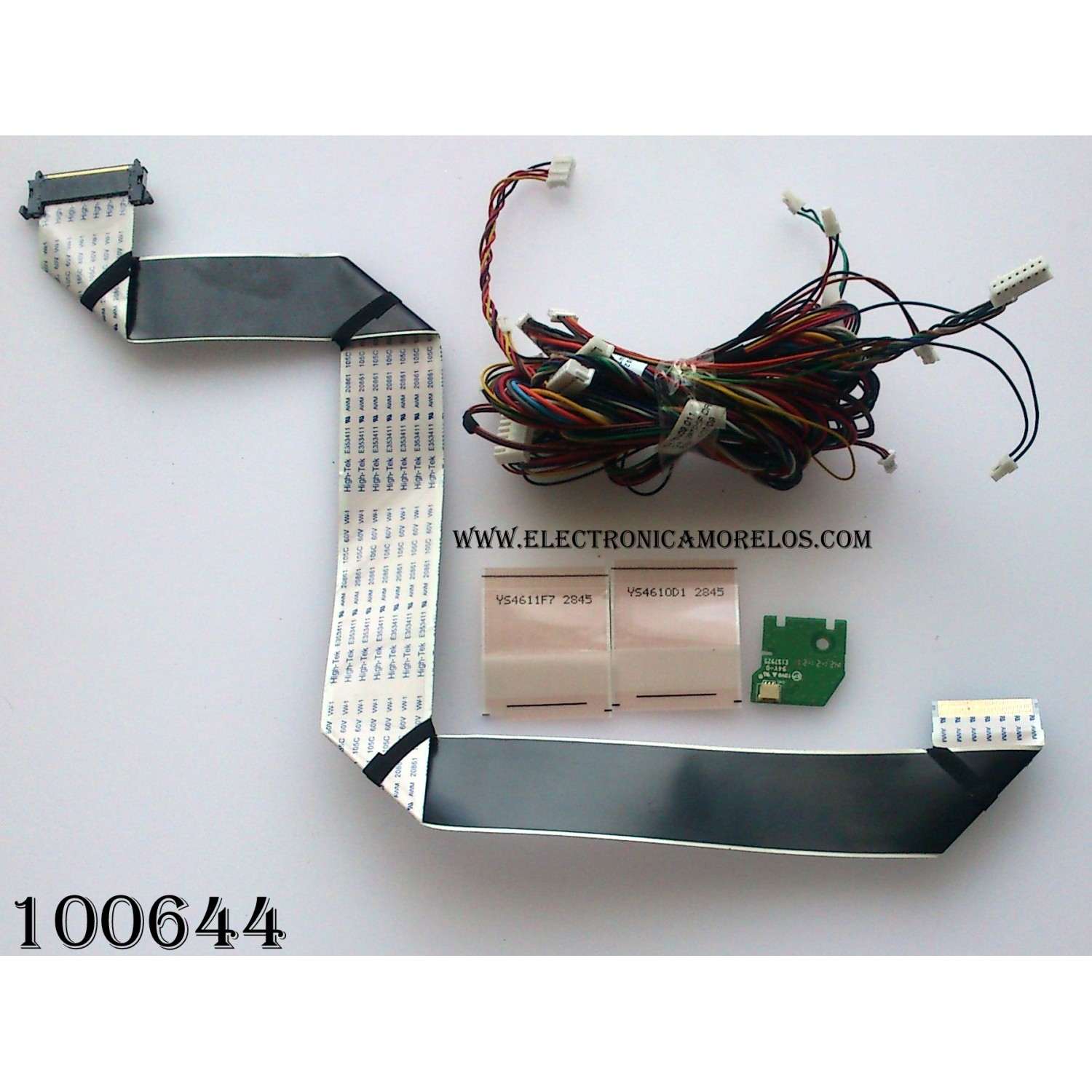 KIT DE CABLES PARA TV / VIZIO 48.76N18.011 / 50.76N15.001 / MODELO E480I-B2 LWZQPODQ	