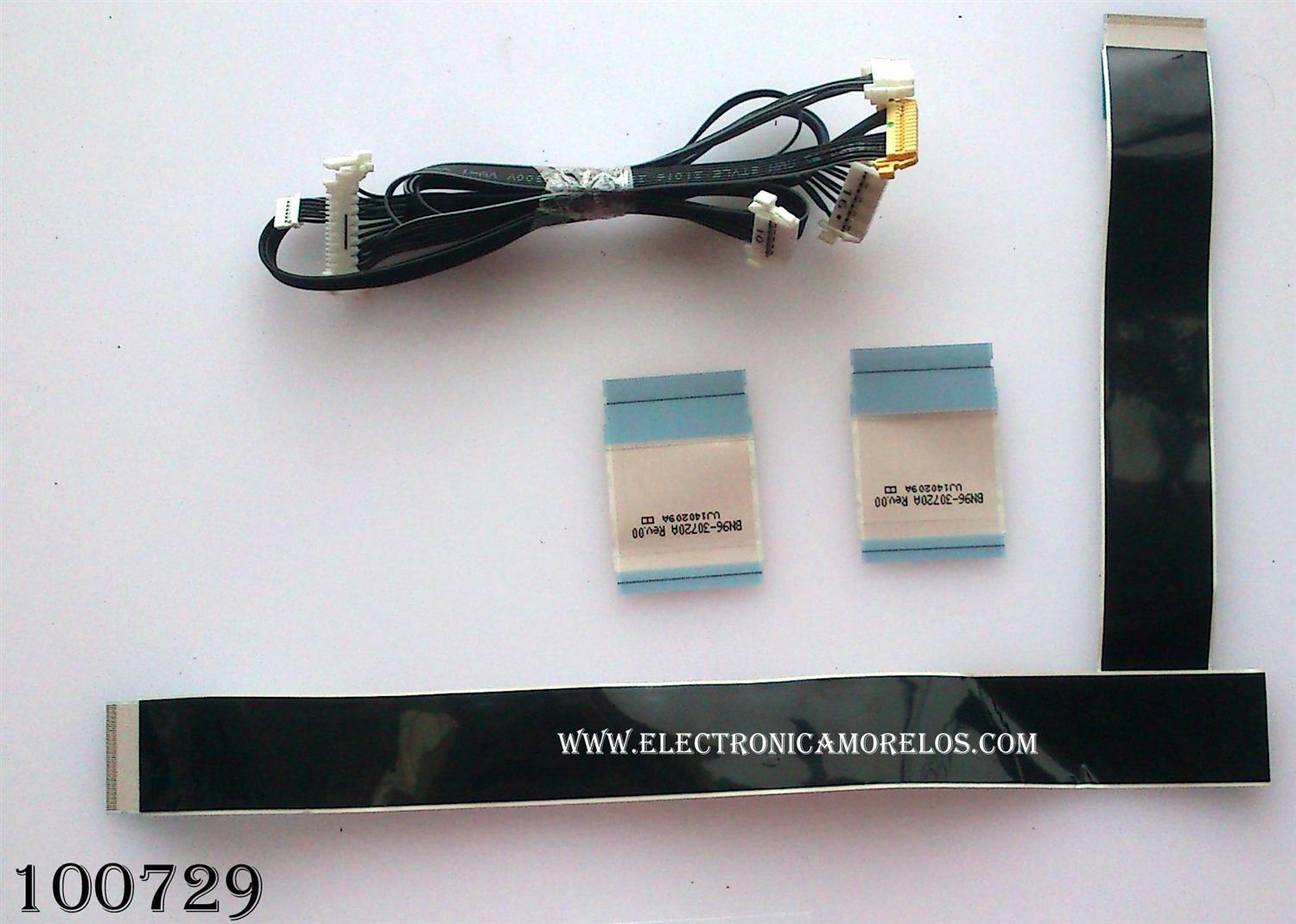 KIT DE CABLES PARA TV / SAMSUNG BN96-31530Q / MODELO UN55H6350AFXZA TH01	