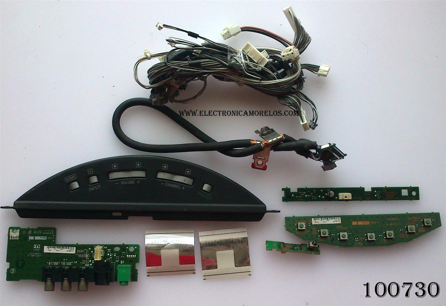 KIT DE CABLES PARA TV / SONY A-1220-318-A / A-1220-320-A / A-1220-319-A / A1220504R / A-1220-504-C / 1-872-983-13 / A1220318A / 1-872-981-11 / 1-872-982-11 / 1-873-380-11 / MODELO KDL-40S3000	