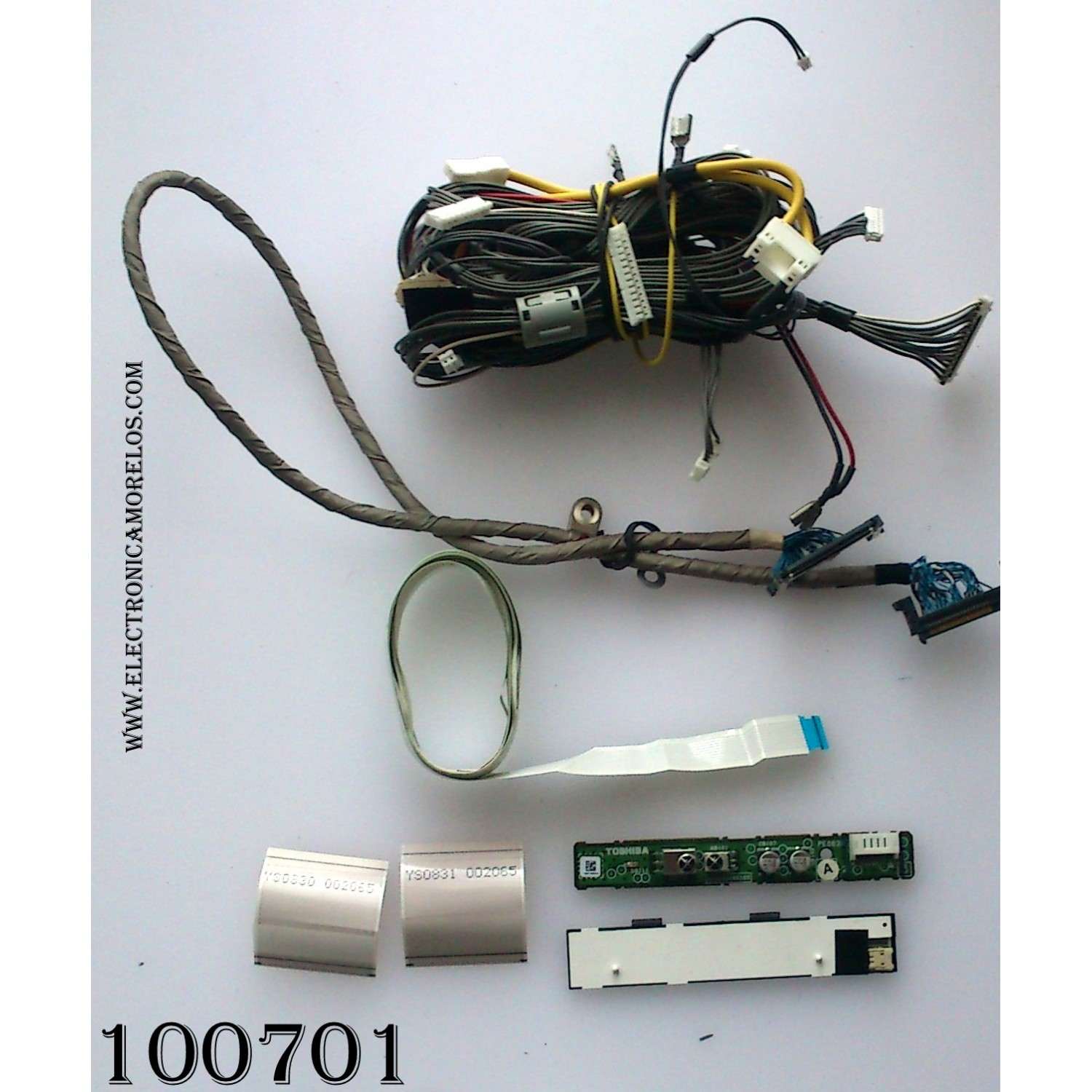 KIT DE CABLES PARA TV / TOSHIBA PE0623A-2 / MODELO 52RV535V	