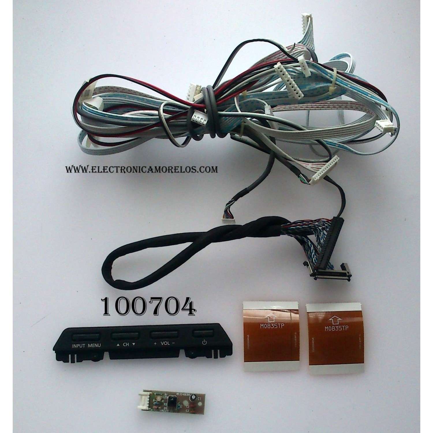 KIT DE CABLES PARA TV / RCA RW0340E011 / QLT32ELO1 / RE3240E011 / MODELO 46LA45RQ	