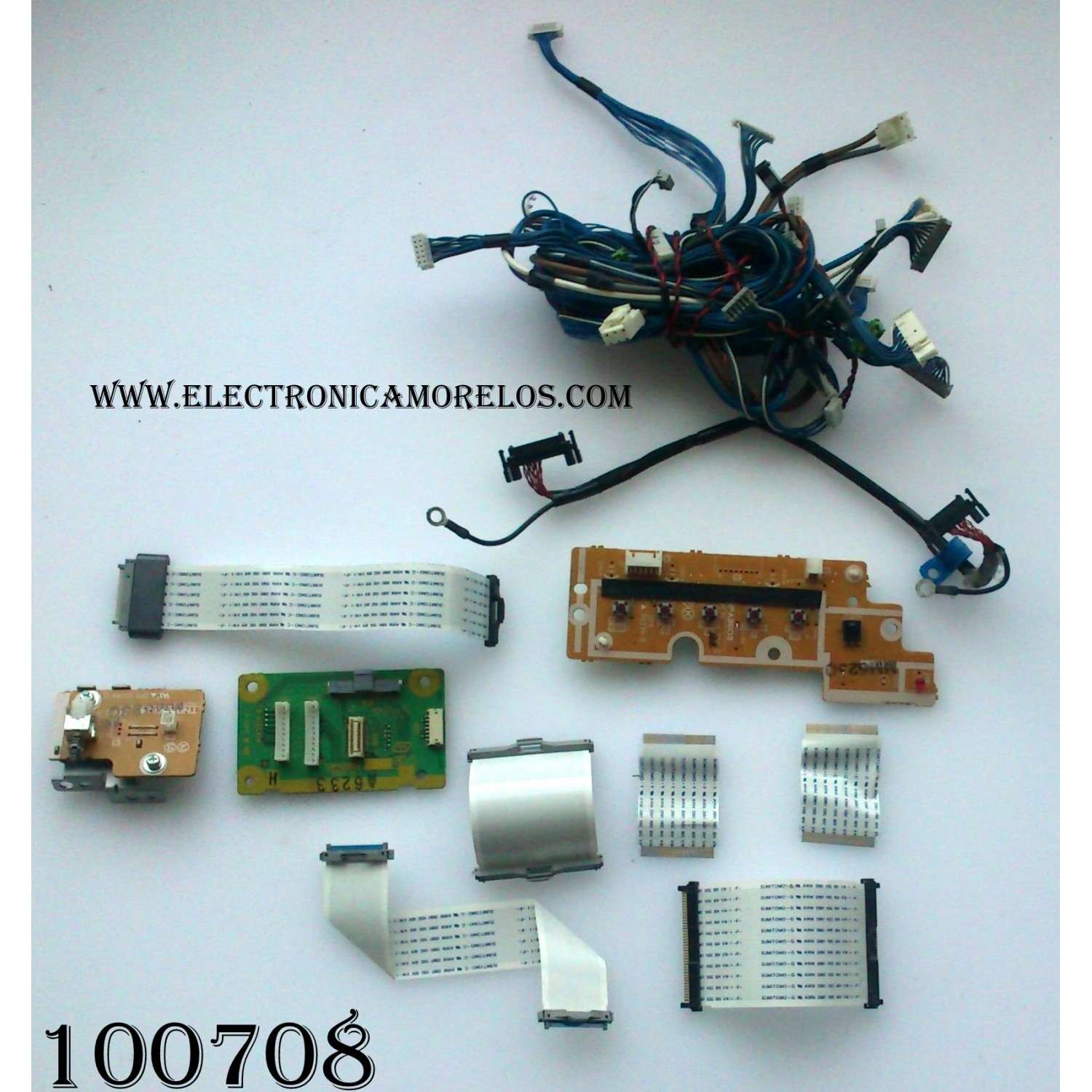 KIT DE CABLES PARA TV / PANASONIC TNPA3603AE / TNPA3604AC / TNPA3855 / MODELO TH-42PD60U	
