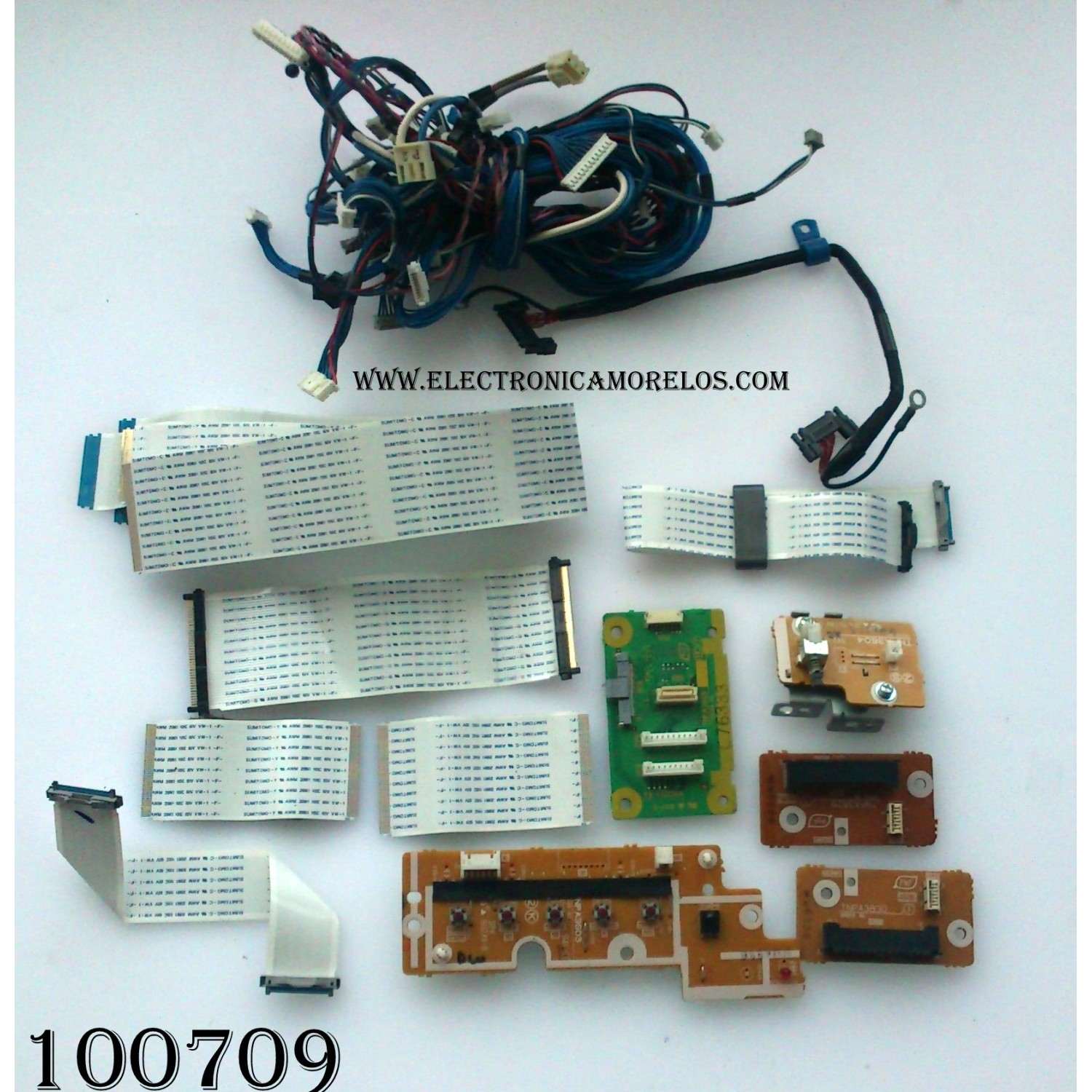 KIT DE CABLES PARA TV / PANASONIC TNPA3603AE / TNPA3604AC / TNPA3855 / MODELO TC-P50UT50	
