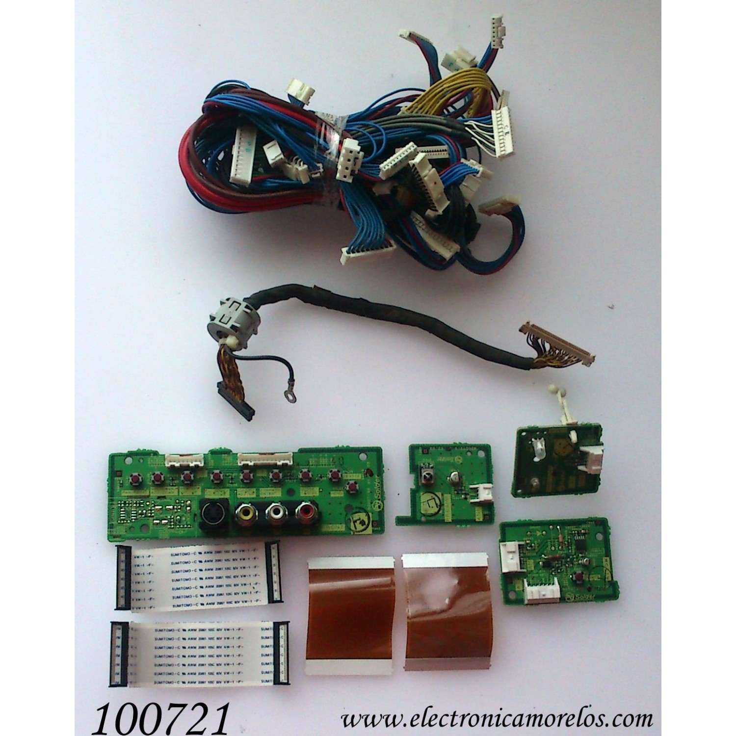KIT DE CABLES PARA TV / MITSUBISHI 920D7190 02 / 920D7230 01 / 920D7200 01 / 920D7210 01 / MODELO LFT-37131	