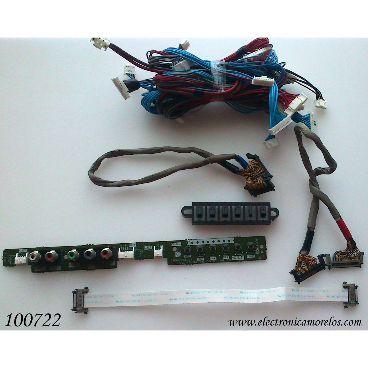 KIT DE CABLES PARA TV / MITSUBISHI 934C3340101 / MODELO LT-46249	