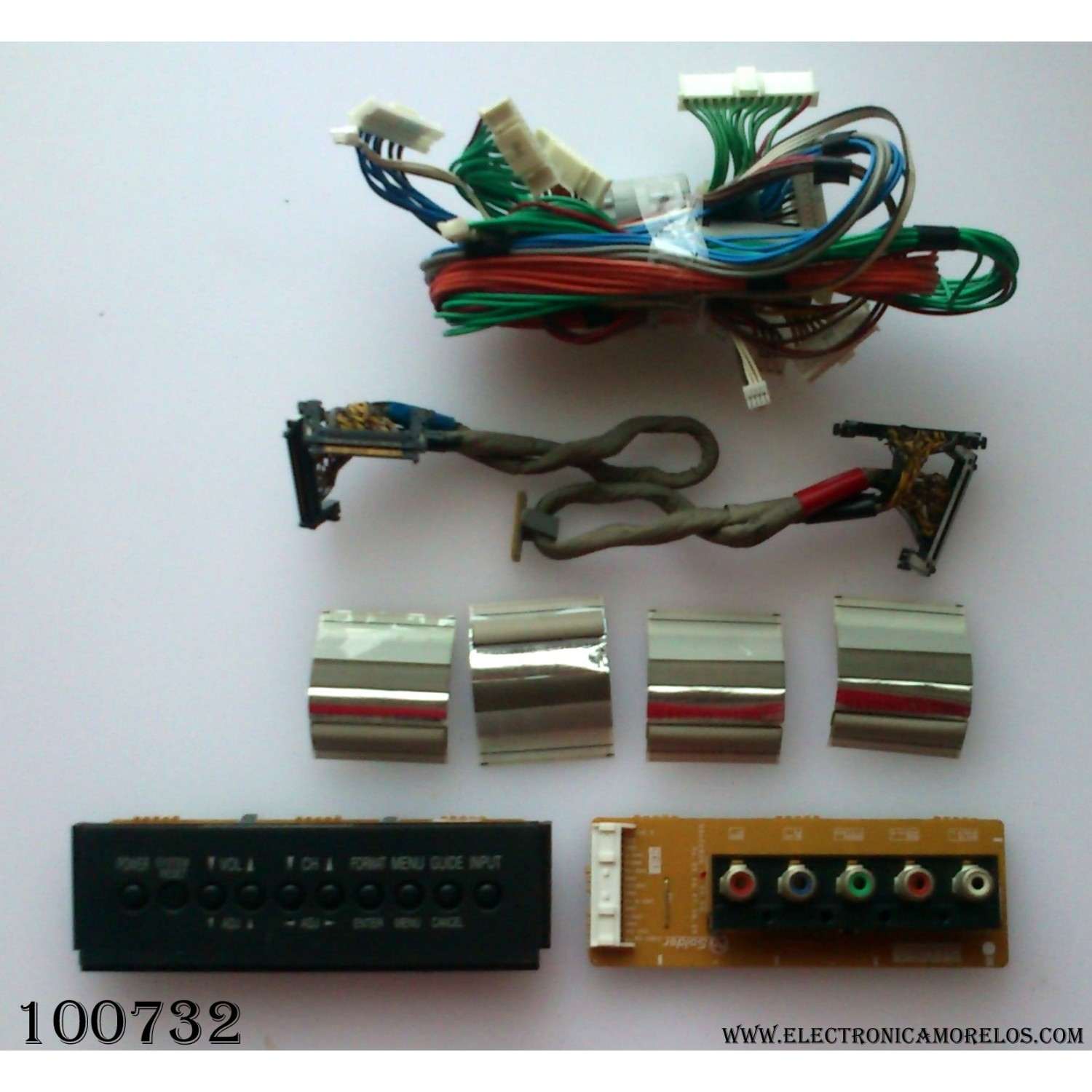 KIT DE CABLES PARA TV / MITSUBISHI 93D008001 / 211A95001 / 934C293001 / MODELO LT-46149	